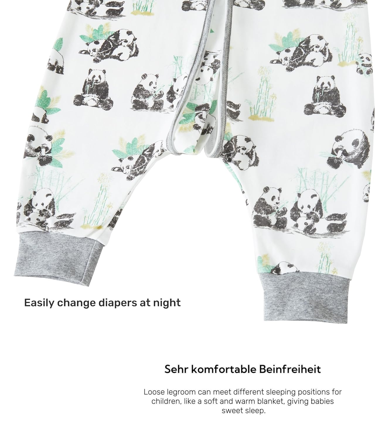Thumbnail 5 de Chilsuessy 2er Pack Baby Schlafsack Sommer mit Füßen 0.5 Tog – 100% Baumwolle