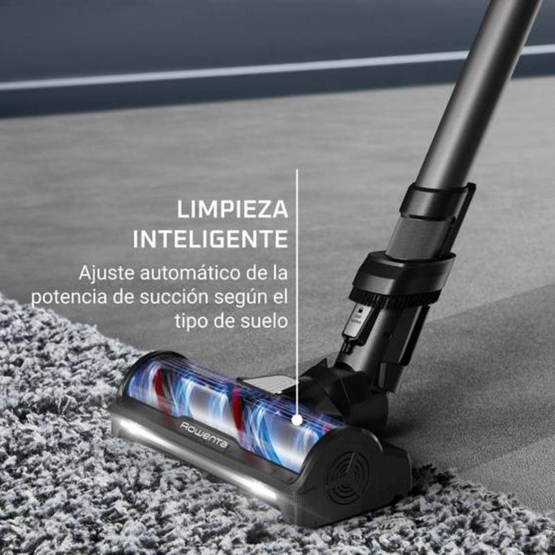Detalle de Rowenta X-Force Flex 14.80: aspiradora sin cable 2 en 1 con fregado y 90 minutos de autonomía