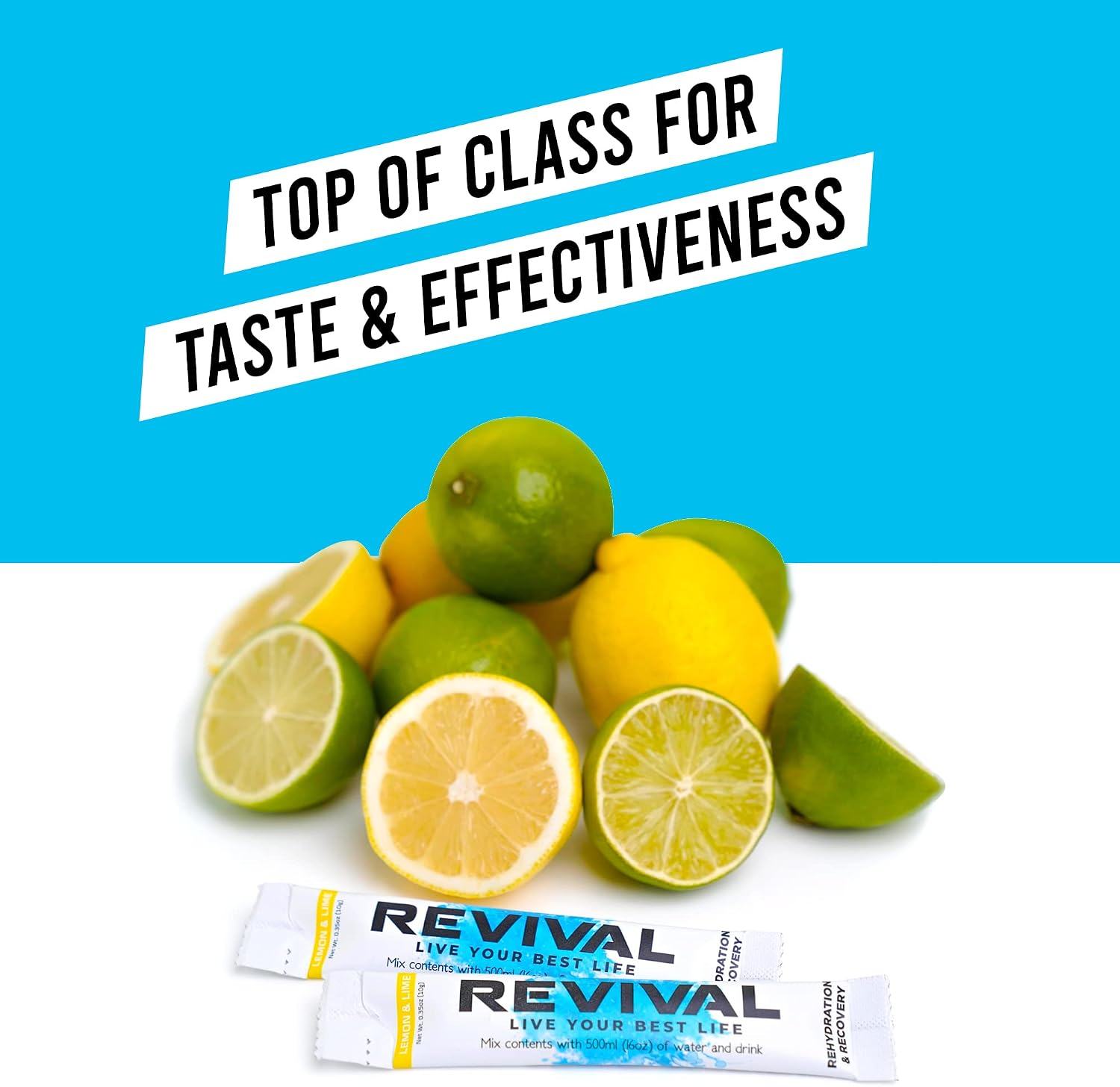 Thumbnail 4 de Revival Rapid Rehydration Starter Pack 500ml Steel Bottle