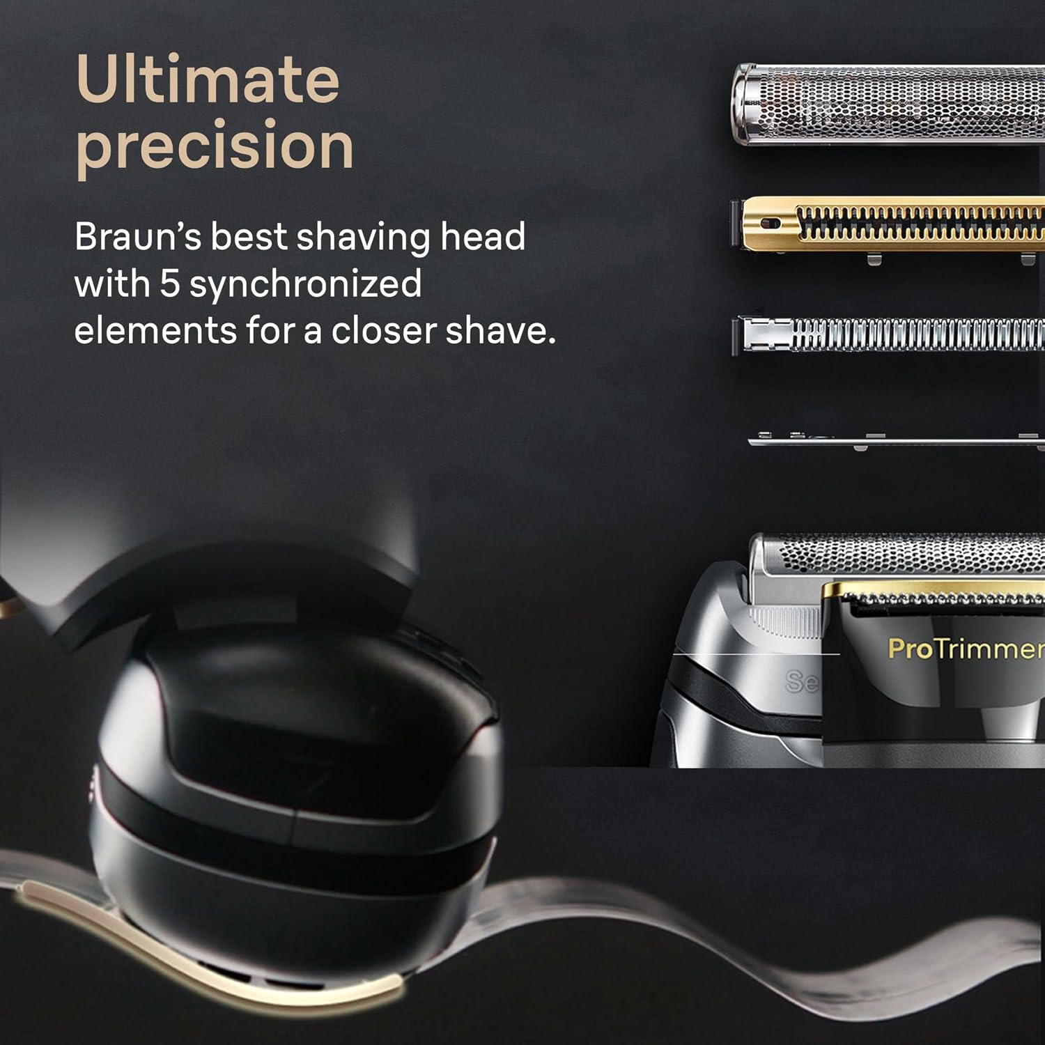 Thumbnail 4 de Braun Series 9 PRO+ 9567cc Electric Razor