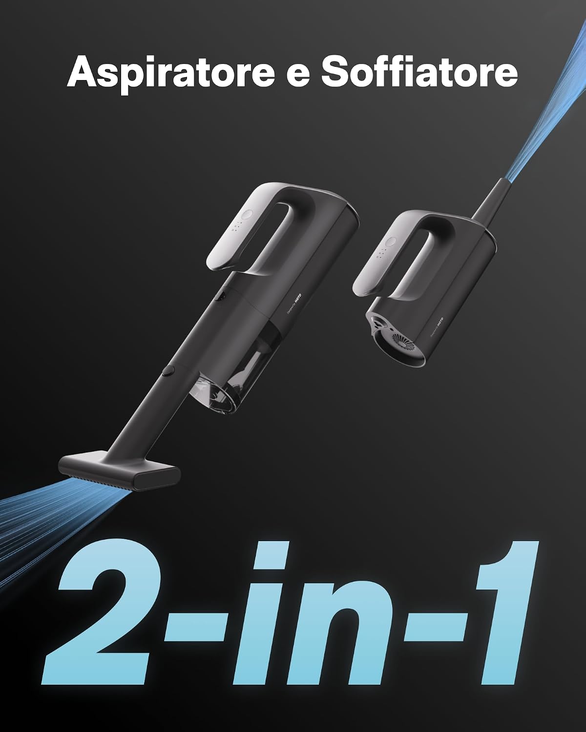 Detalle de HOTO BlowVac Aspirapolvere auto 23.000 Pa
