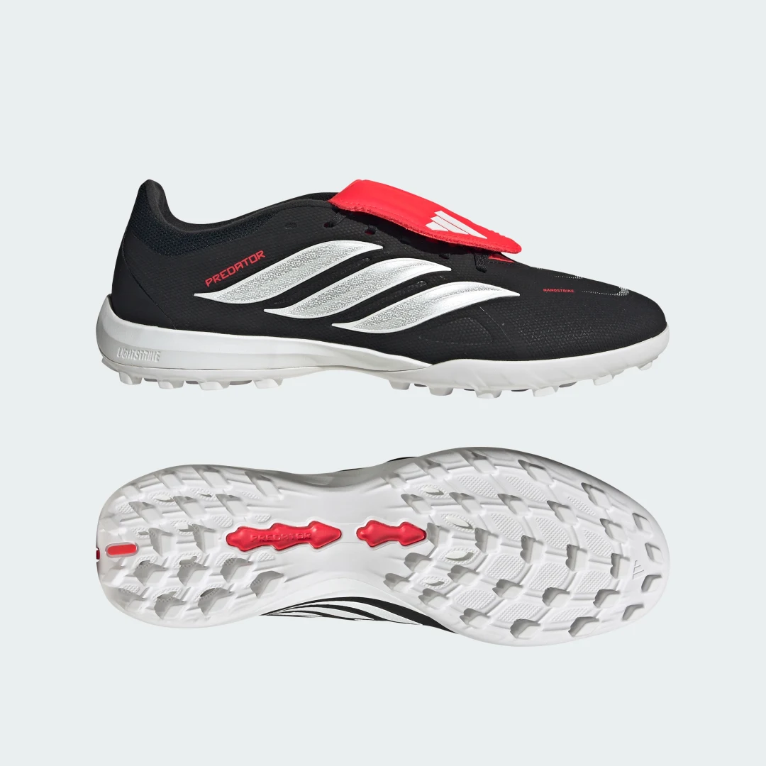 Detalle de Zapatilla de fútbol Predator LEAGUE Fold-Over Tongue para moqueta de Adidas