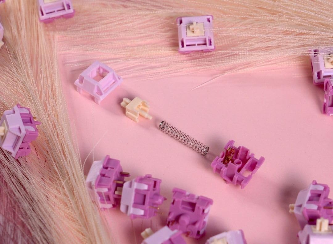 Thumbnail 6 de Akko V3 Creamy Purple tactile switches 45pcs 🎧