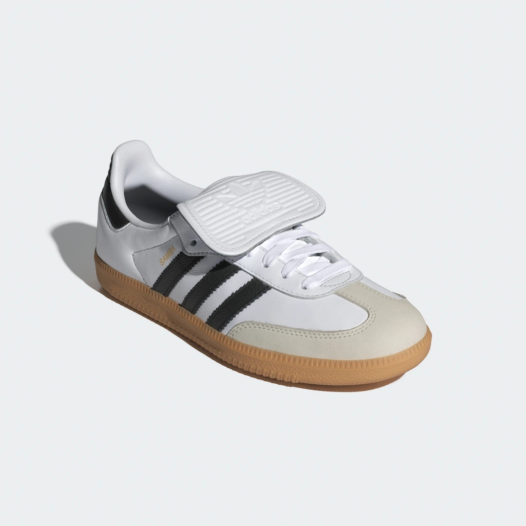 Detalle 2 de Zapatilla Samba LT de Adidas: estilo clásico en blanco para uso diario