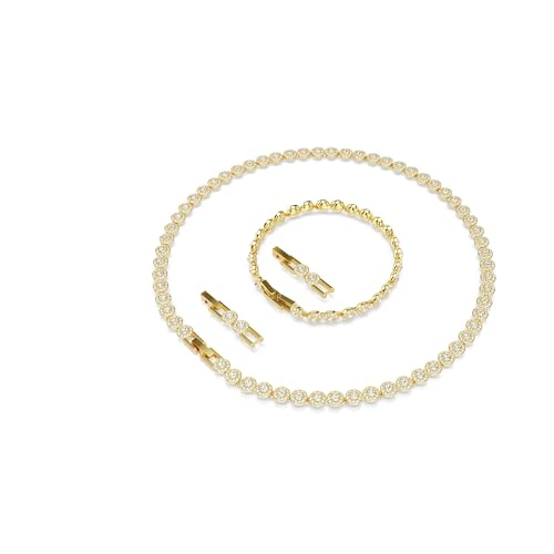 Thumbnail 7 de Conjunto Swarovski Una Angelic: Collar y Pulsera con pavé transparente en tono oro