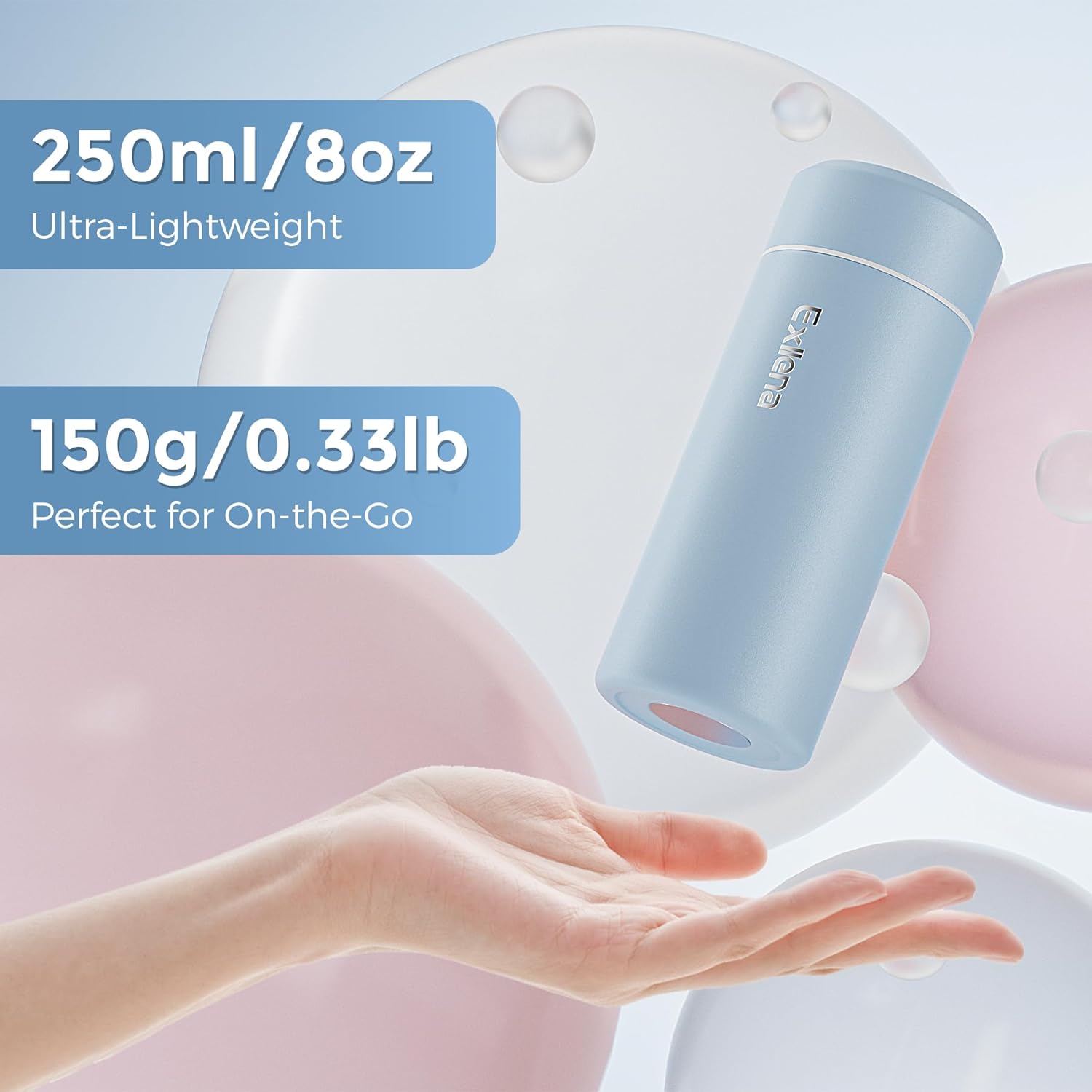 Thumbnail 1 de Exllena Upgraded 250ml mini insulated bottle