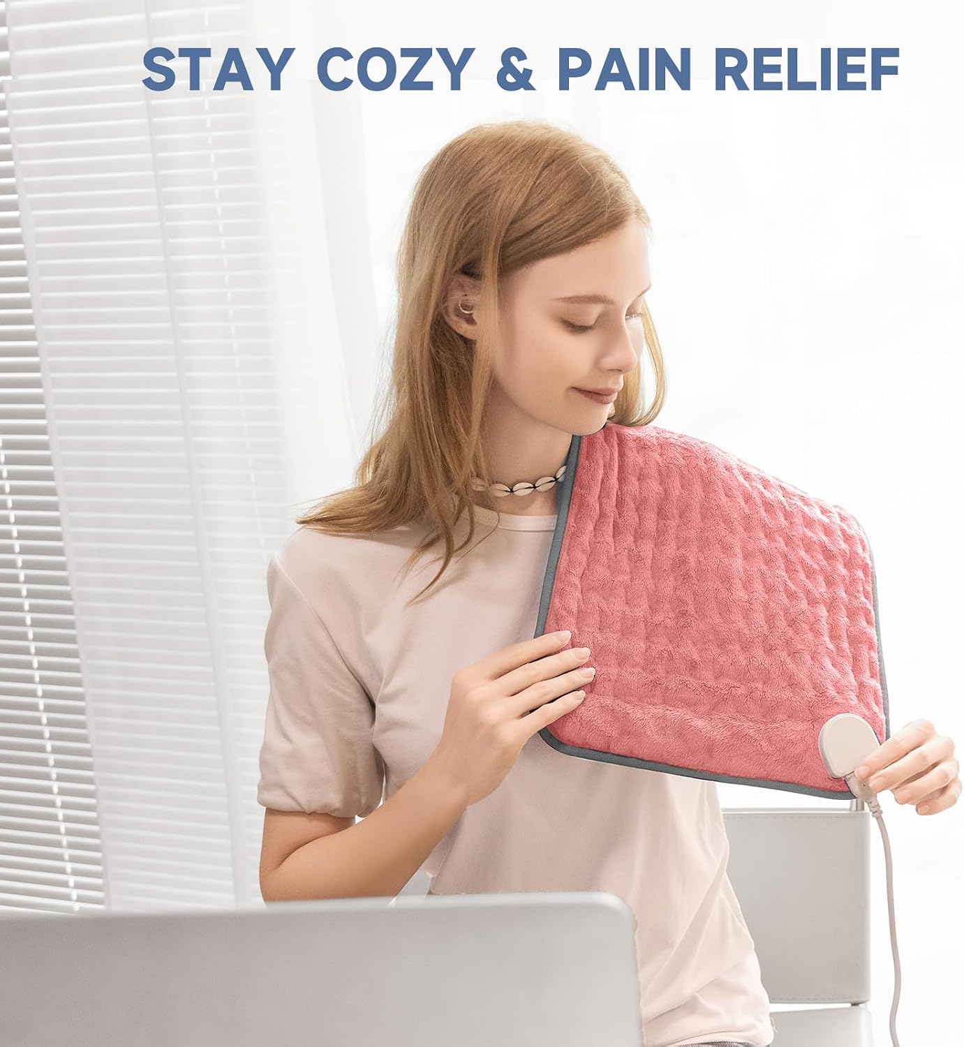 Detalle de Portable Heating Pad with 6 Heat Levels