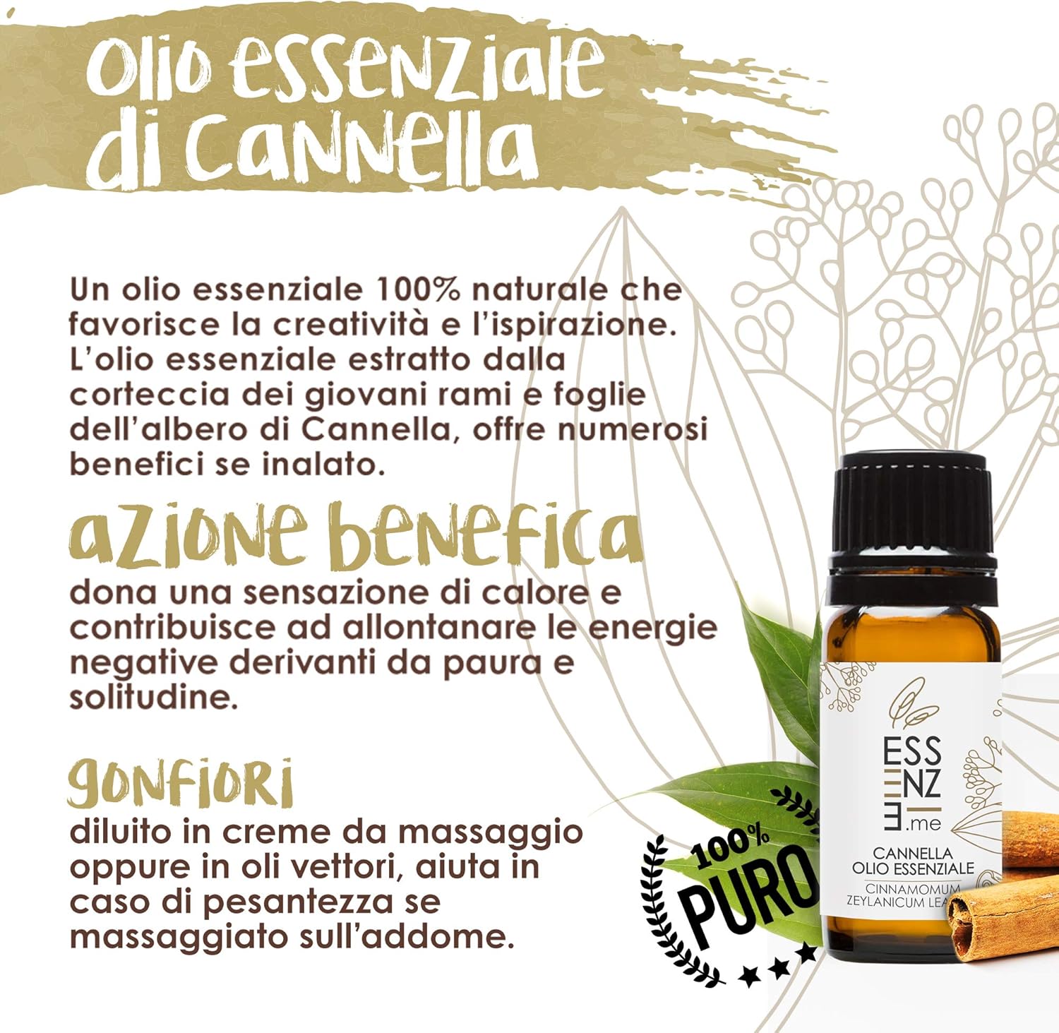 Detalle de Kit di 4 oli essenziali Ar. Can. Patch.TeaT. (100% puri, vegetali)