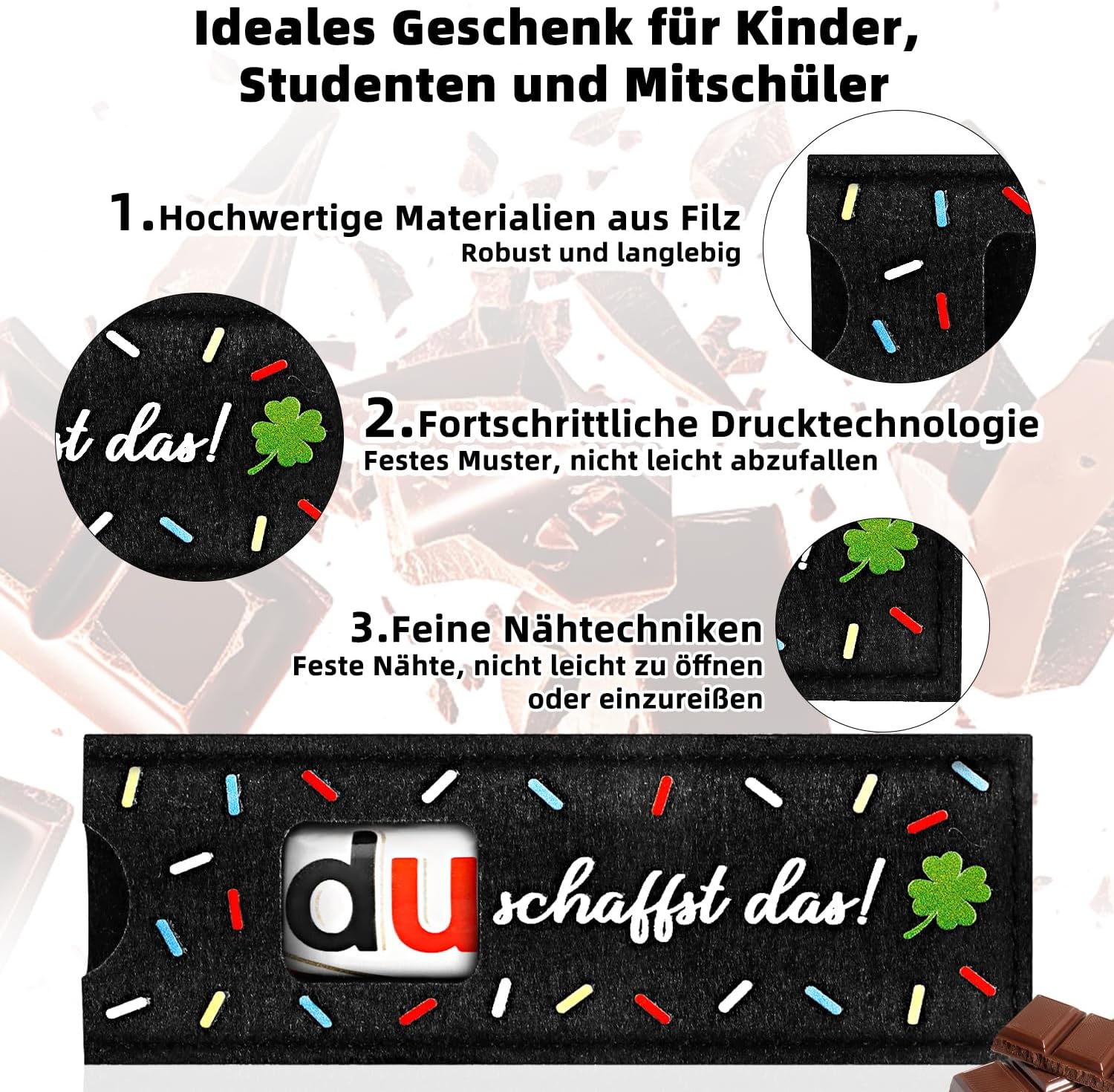 Detalle 2 de Giftota Du schaffst das Geschenke 12er
