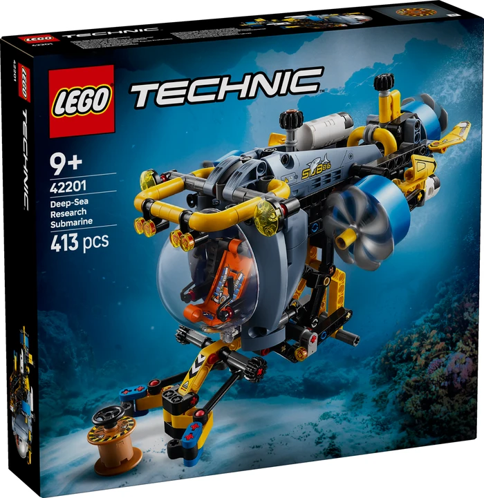 Thumbnail 7 de LEGO Technic Tiefseeforscher U-Boot 42201 – Tiefsee-Abenteuer im Detail