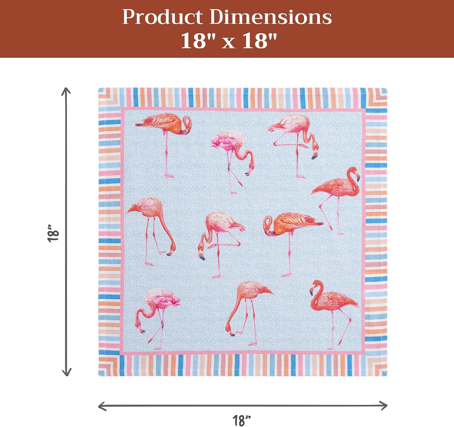 Thumbnail 6 de Maison d'Hermine Cotton Cloth Napkins, 18" x 18