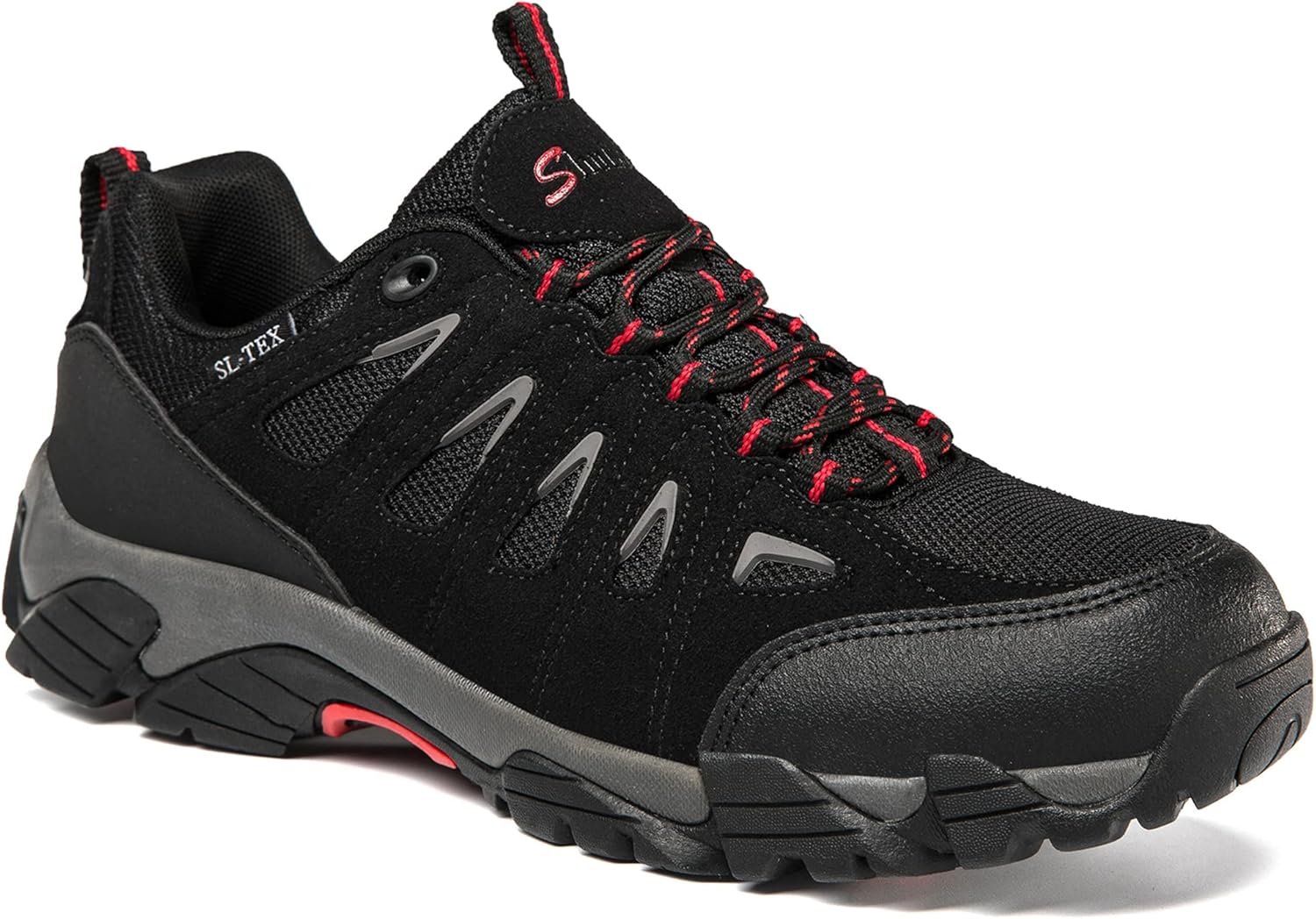 Thumbnail 6 de SHULOOK Herren-Wanderschuhe wasserdicht mit SL-TEX Membran, Veloursleder & rutschfester Gummisohle