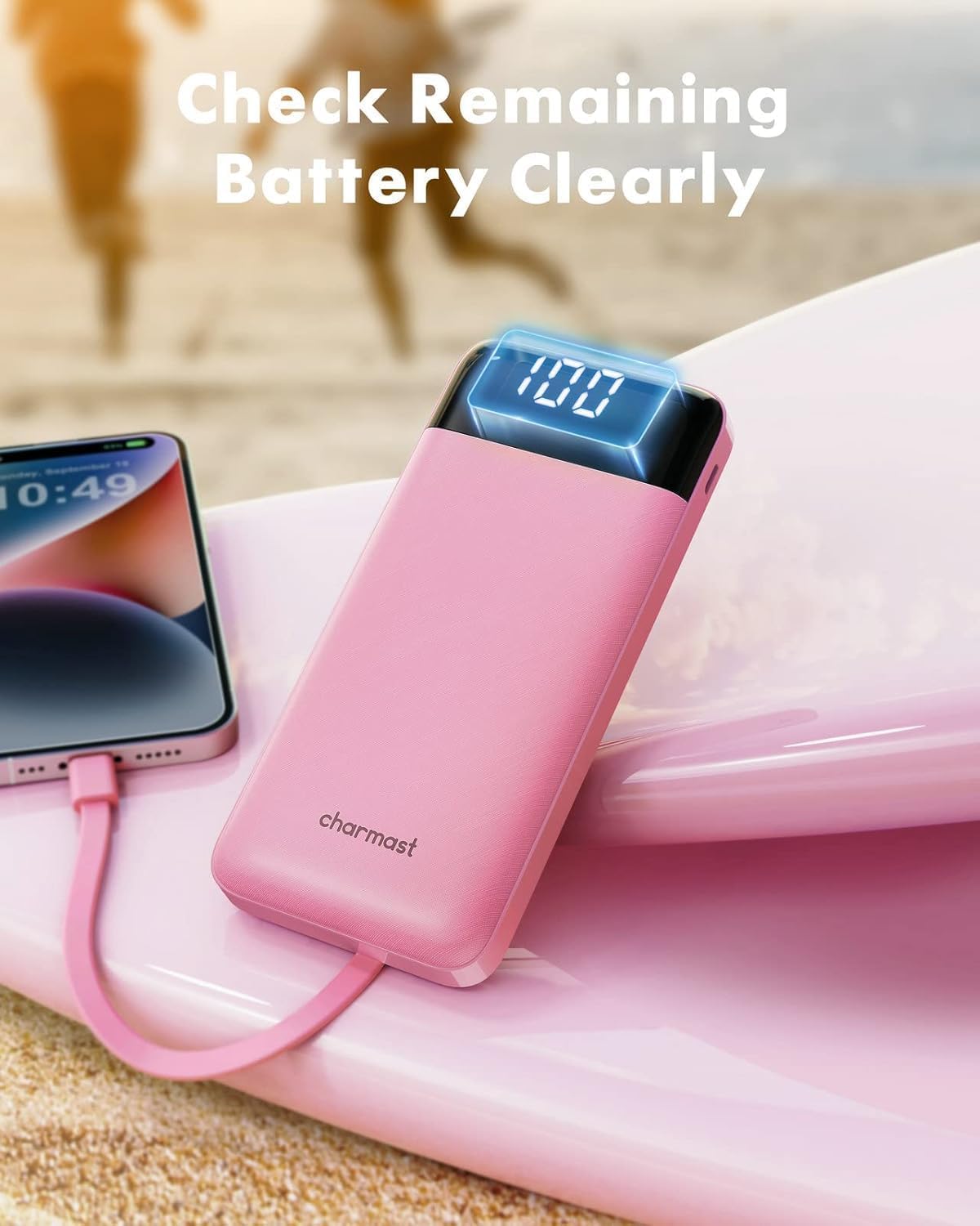 Thumbnail 6 de Charmast Power Bank with Built in Cables X 4: a practical all-in-one portable charger