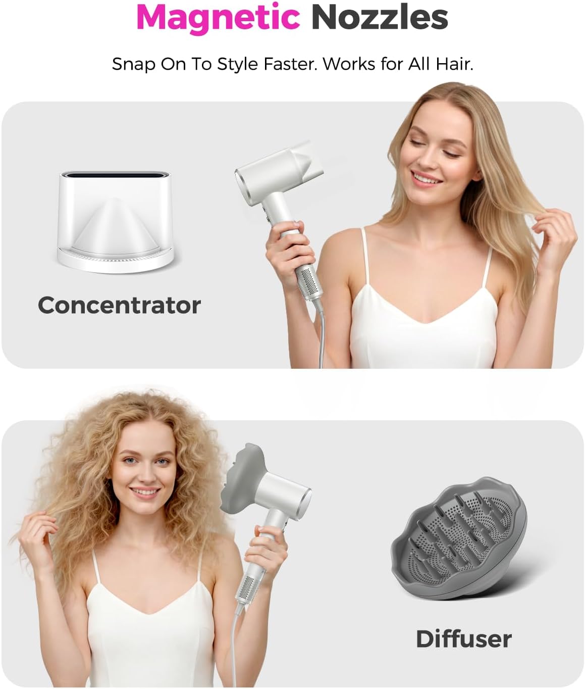 Thumbnail 6 de High-Speed Hair Dryer, 160,000 RPM