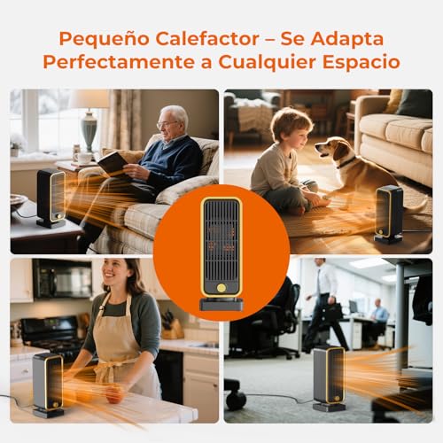 Detalle 2 de Fitabok Calefactor 900W PTC Cerámico