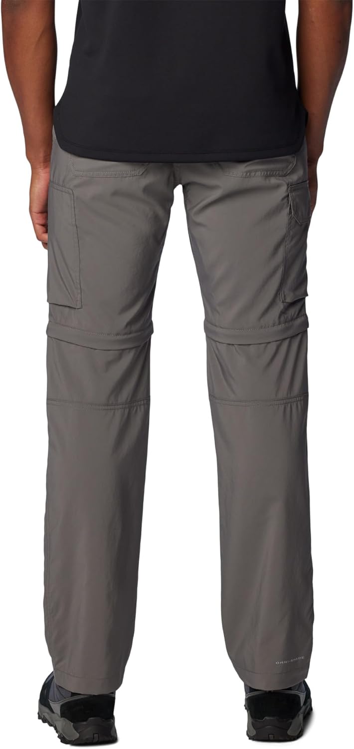 Thumbnail 1 de Columbia Pantalon Convertible Utility pour Homme Silver Ridge (City Grey) – jambes zippées