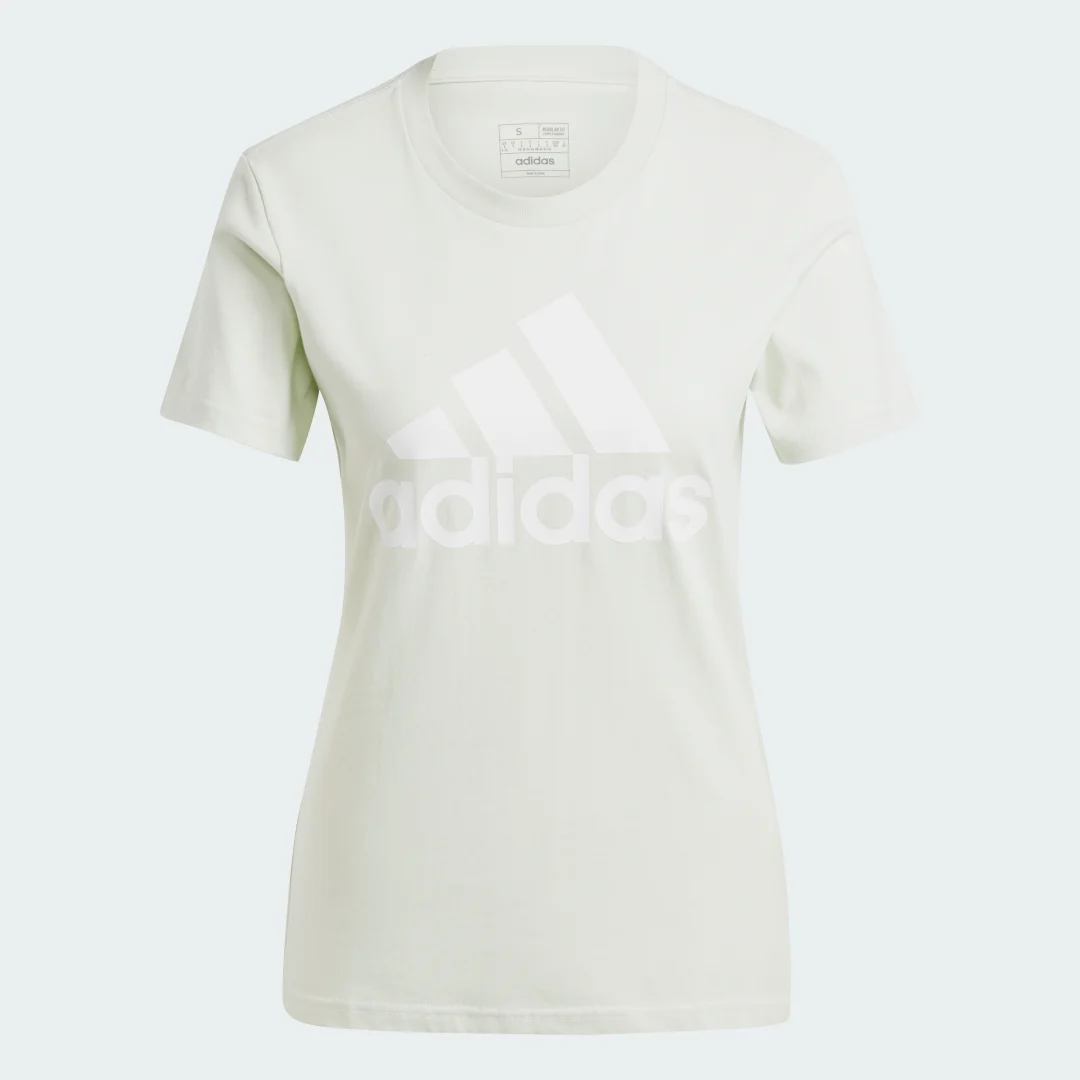 Detalle de Camiseta Essentials Logo (verde) — guía rápida de compra