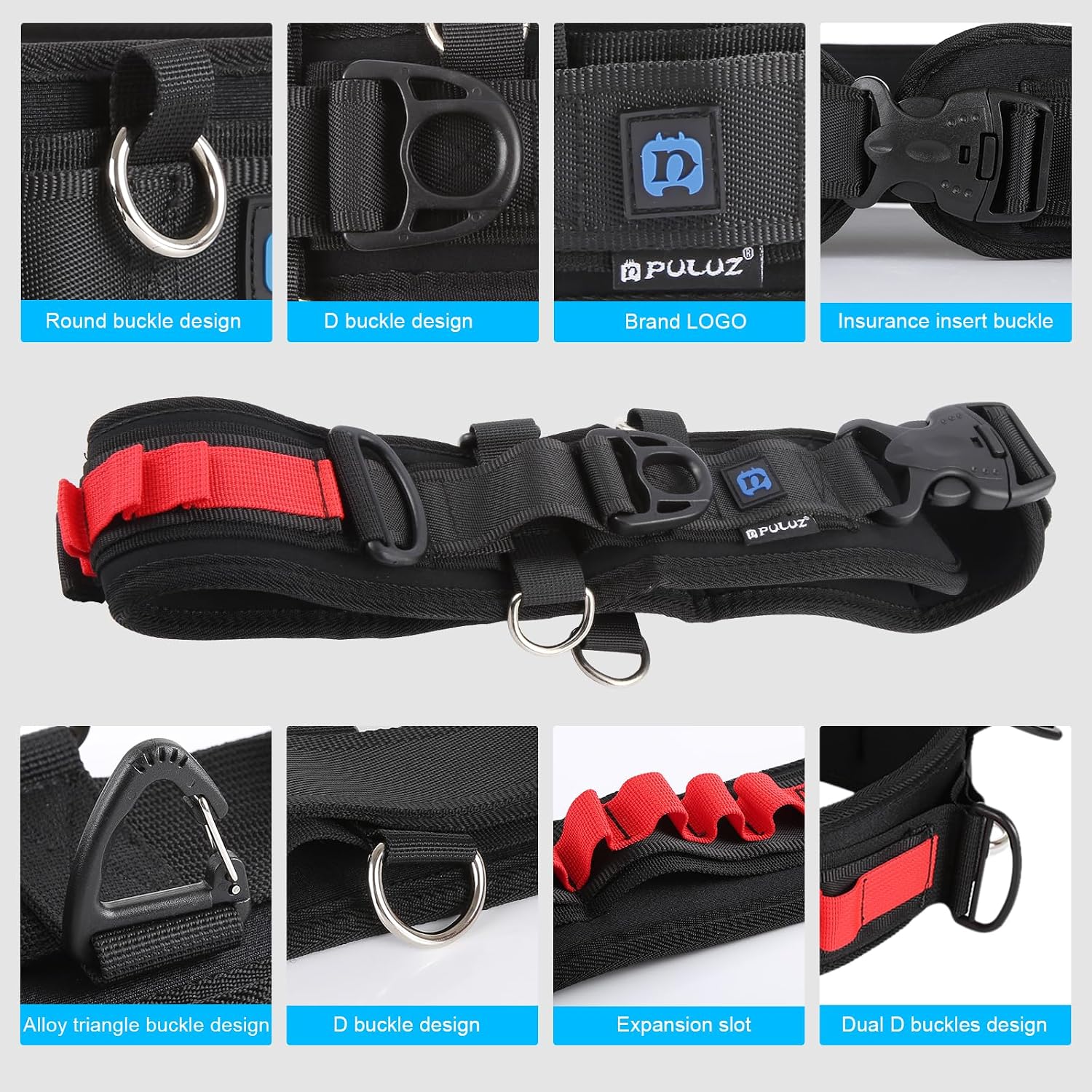 Detalle de PULUZ Multi-Function Waist Belt 88cm
