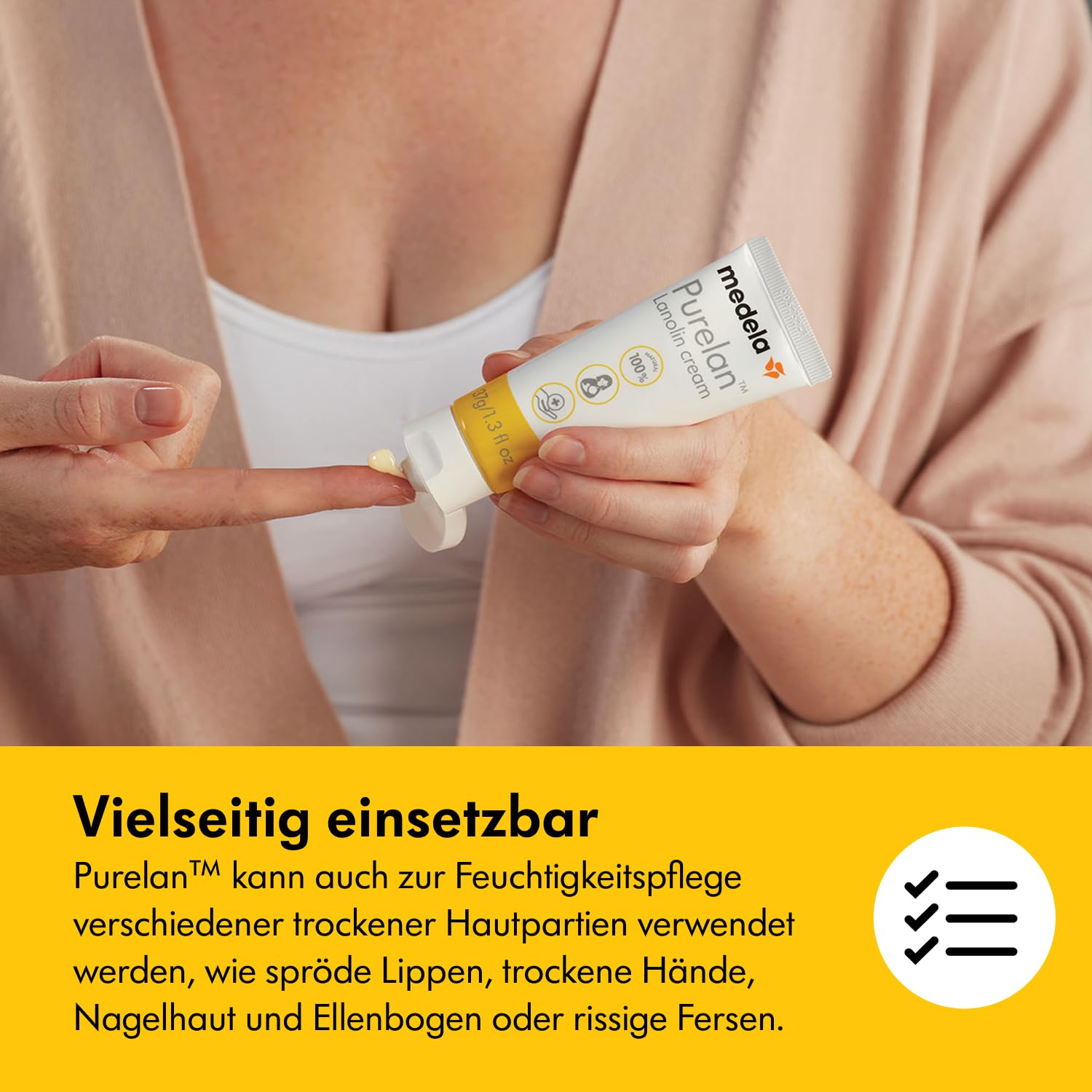 Detalle 2 de Medela Purelan Brustwarzensalbe 37 g