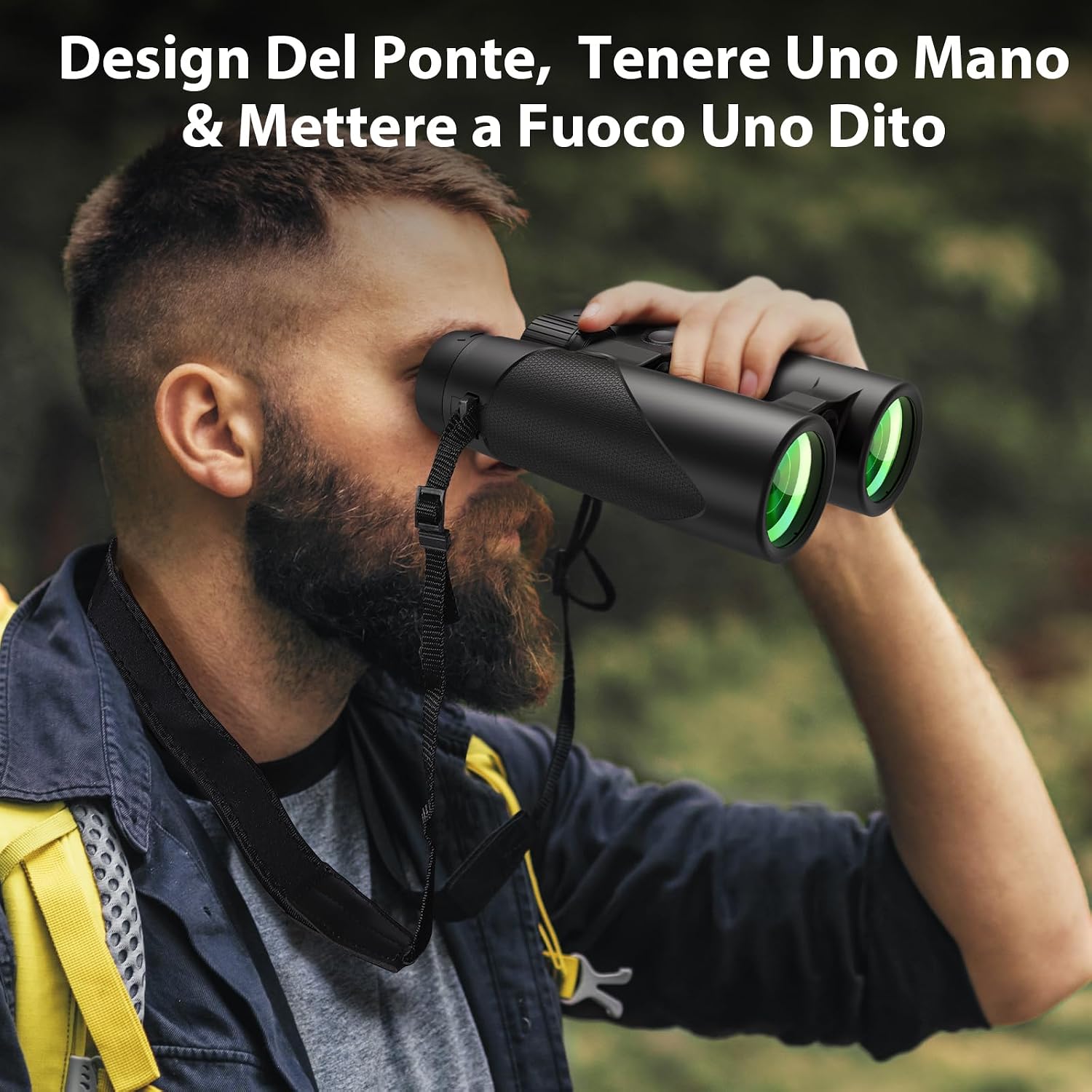 Detalle de Timorn Binocolo Professionale Safari 8x42 compatto impermeabile con treppiede e adattatore smartphone