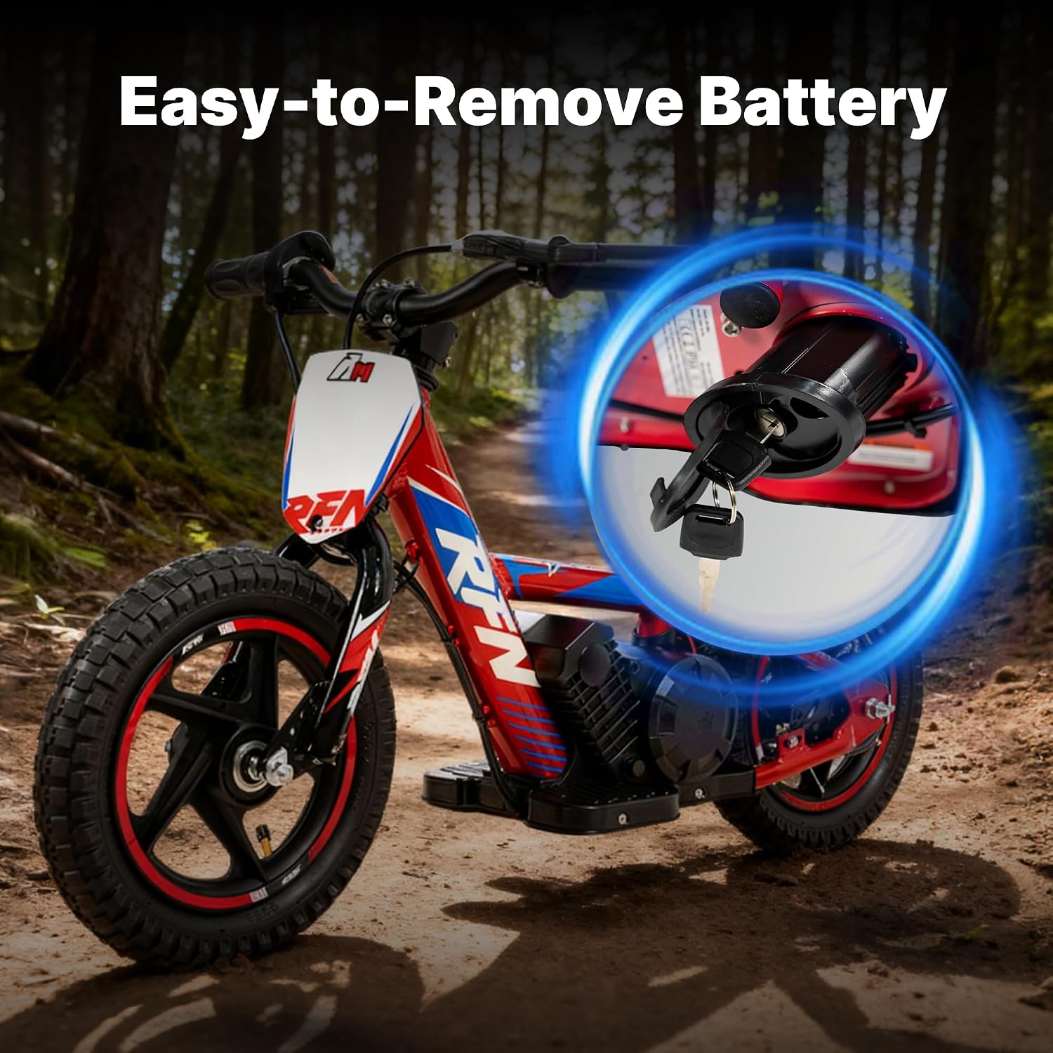 Thumbnail 5 de RFN Kids' Electric Bike 12-Inch