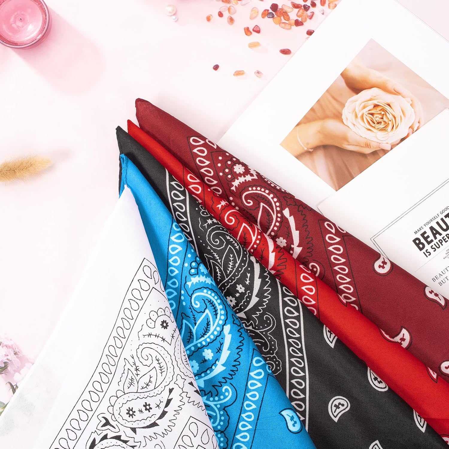 Thumbnail 6 de Vinuwu 12 Pack Bandana Paisley