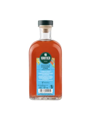 Detalle 2 de Isautier - Rhum Arrangé Gingembre Citron, Île de la Réunion, 40° (0,5 L)