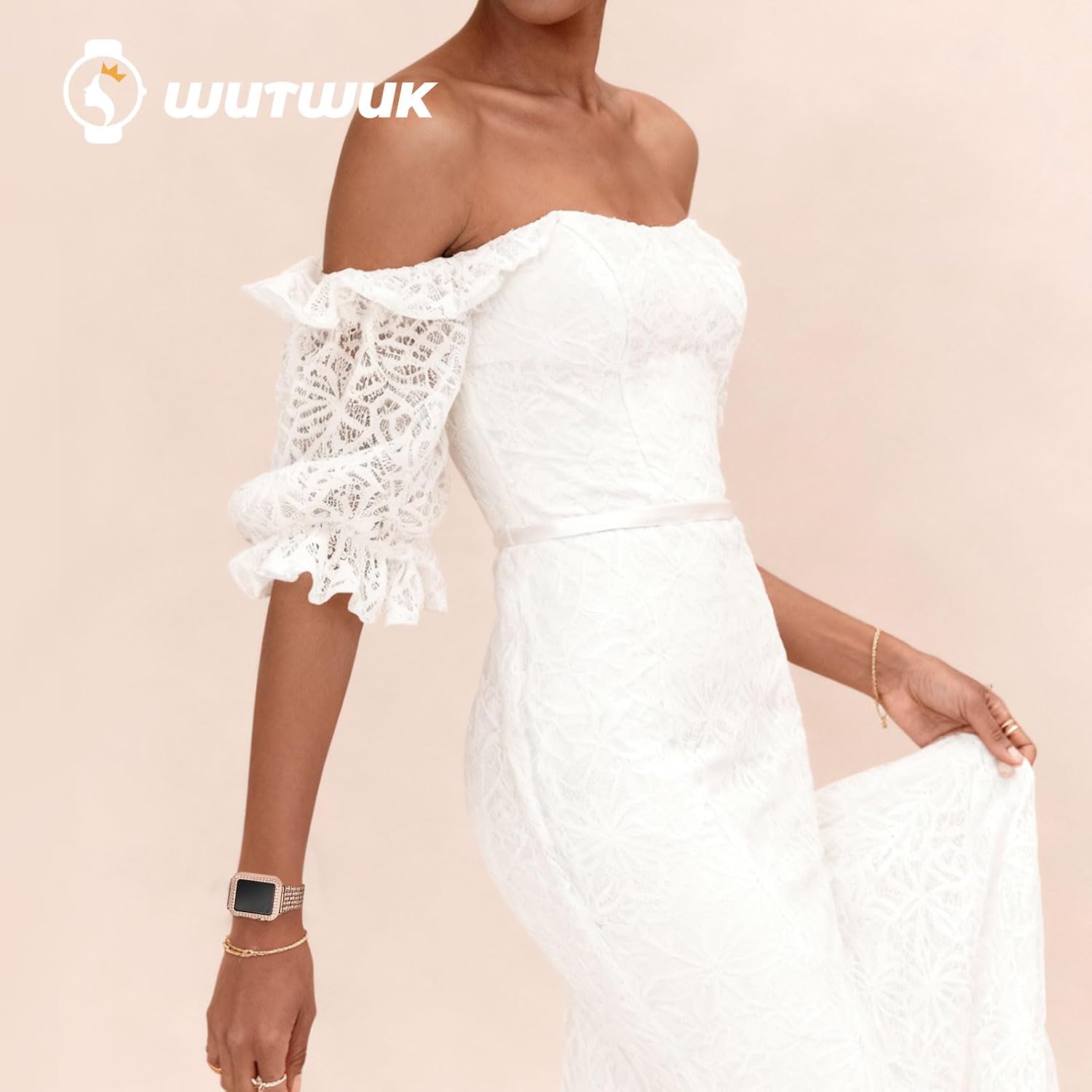 Thumbnail 6 de wutwuk Bracelet Apple Watch 40mm Bling Or Rose