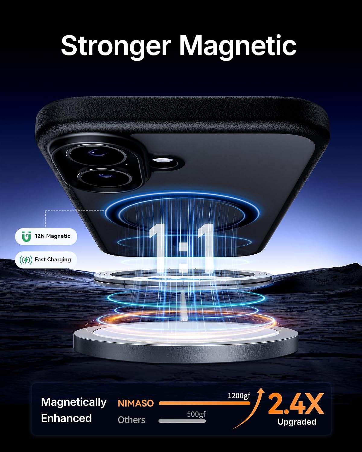 Detalle de NIMASO Coque iPhone 17 32,2 g