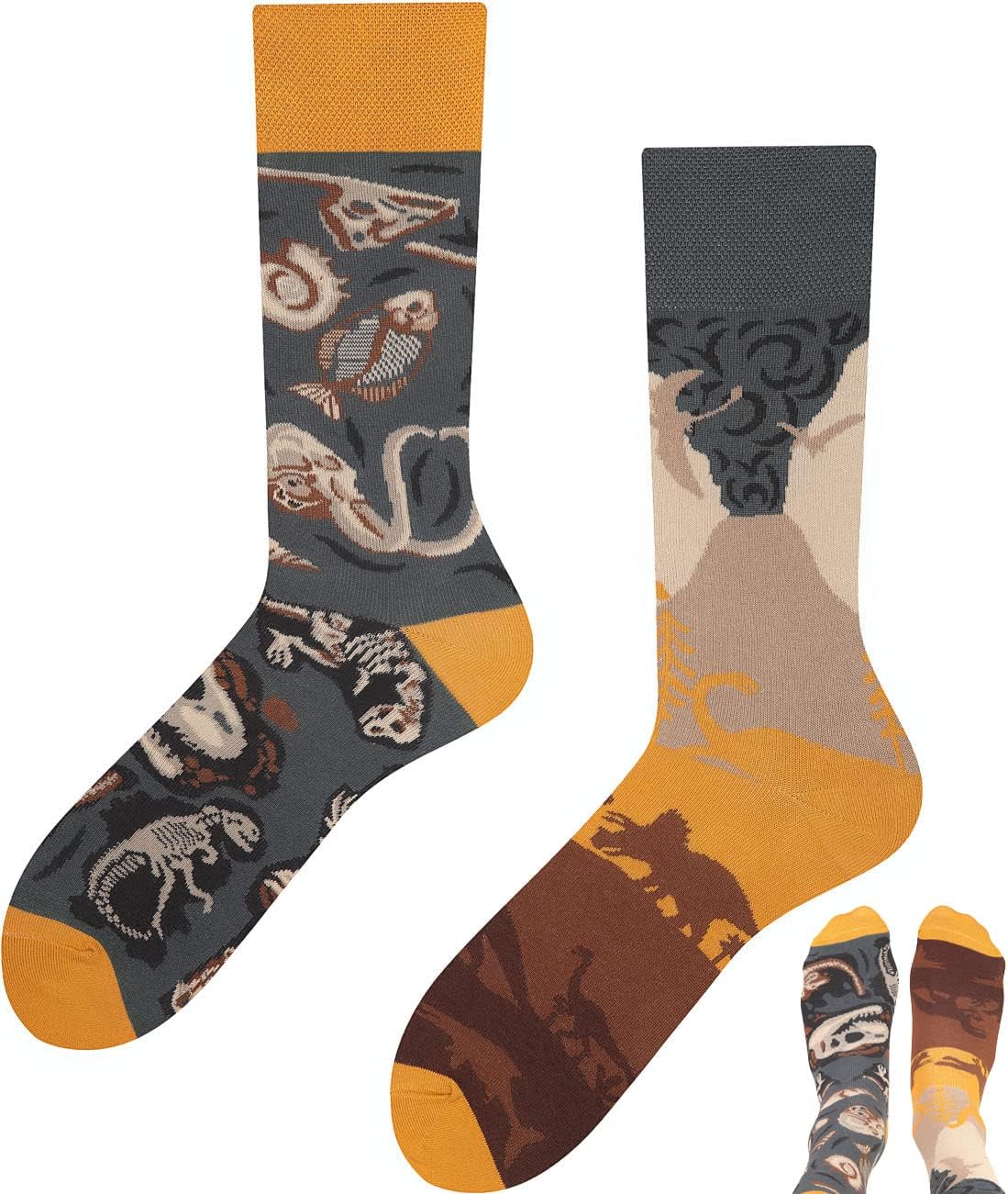 Thumbnail 4 de TODO Colours Lustige Socken mit Motiv – Mehrfarbige, Bunte Verrückte für die Lebensfreude