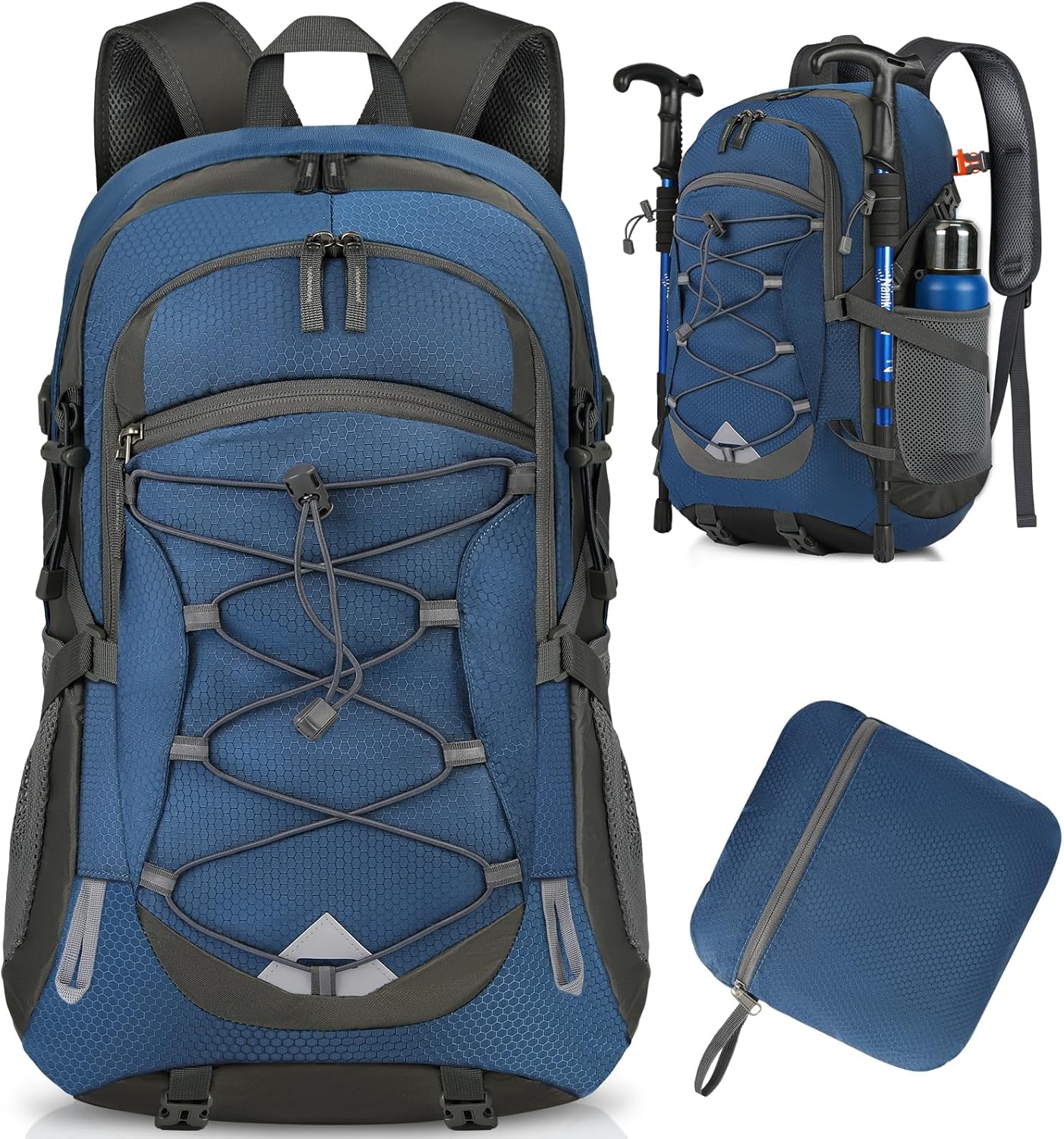 Thumbnail 6 de IGOLUMON 40L Hiking Backpack: Lightweight, Foldable Daypack for Outdoor Adventures