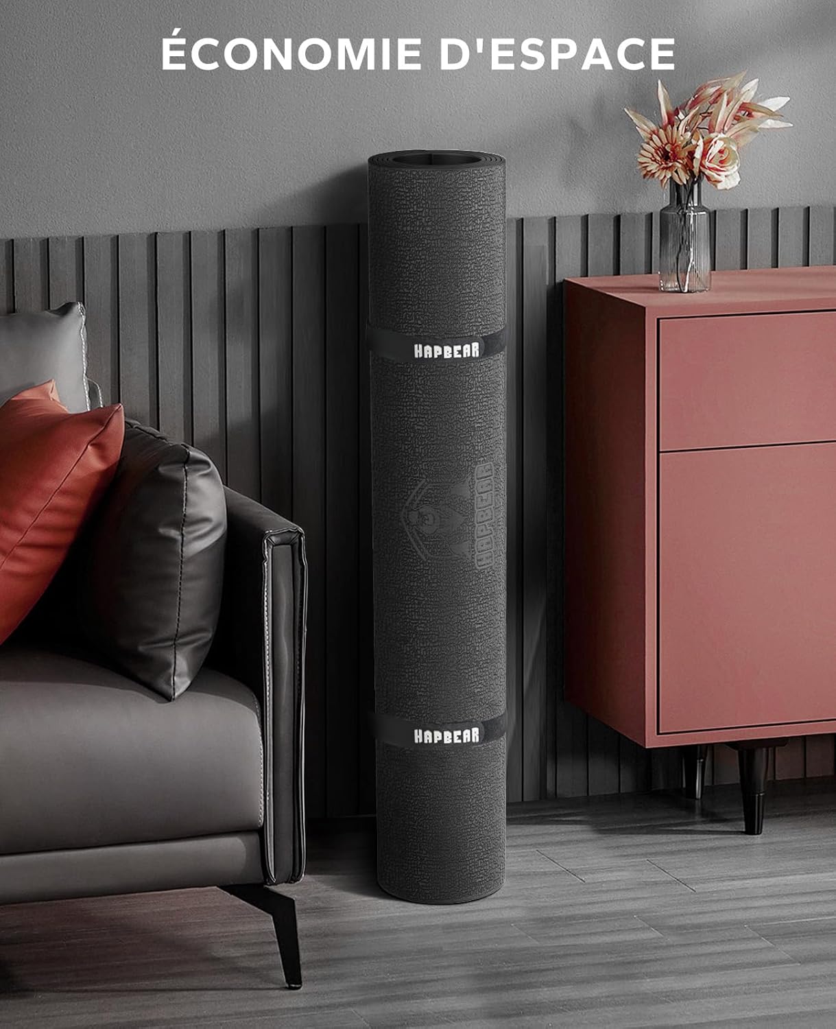 Thumbnail 5 de HAPBEAR Tapis de Protection 152 x 76 cm 🏋️♀