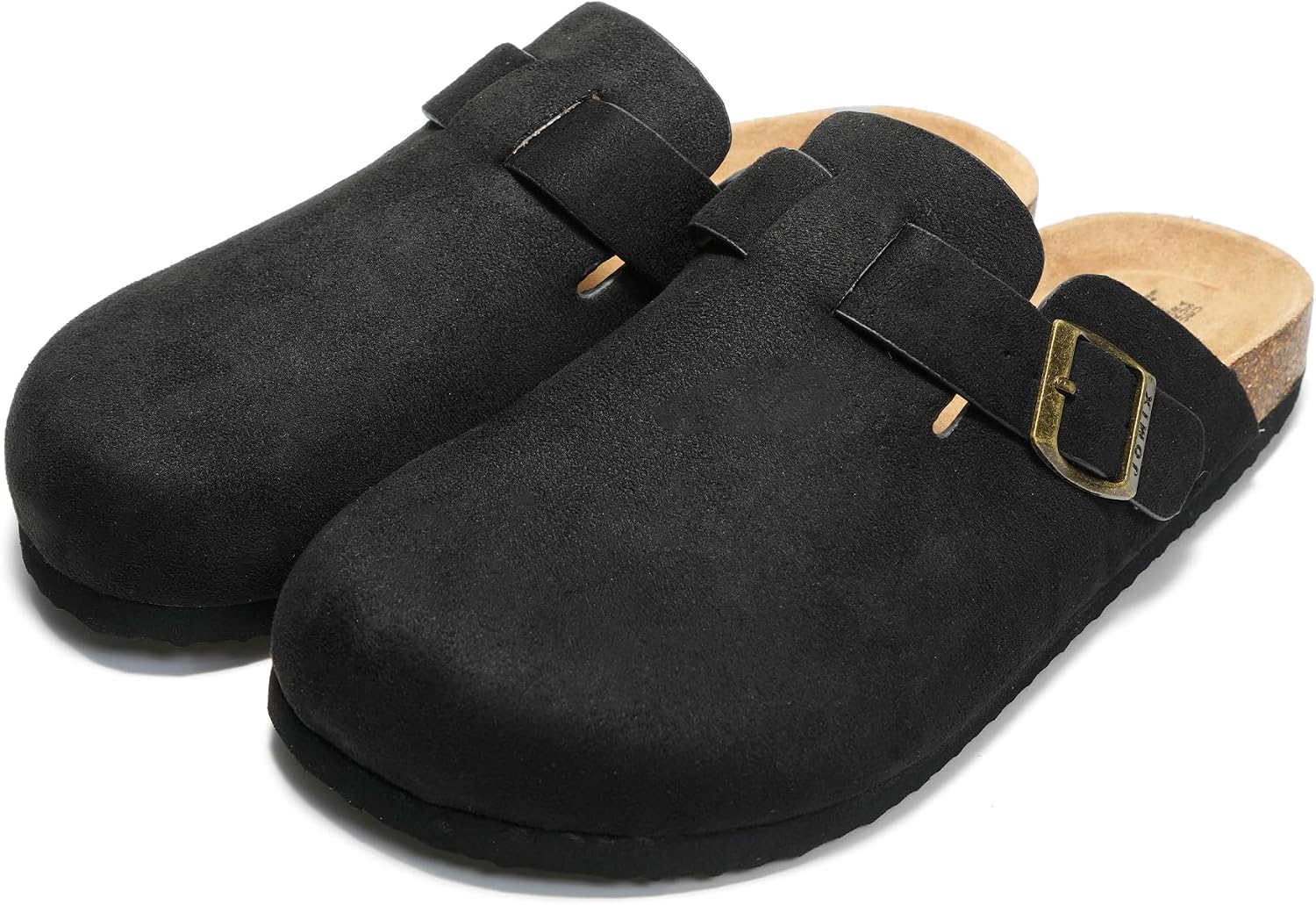 Detalle de JOMIX Sabots Homme Élégant – Chaussures à Semelle en Liège, Confortables pour Intérieur et Extérieur