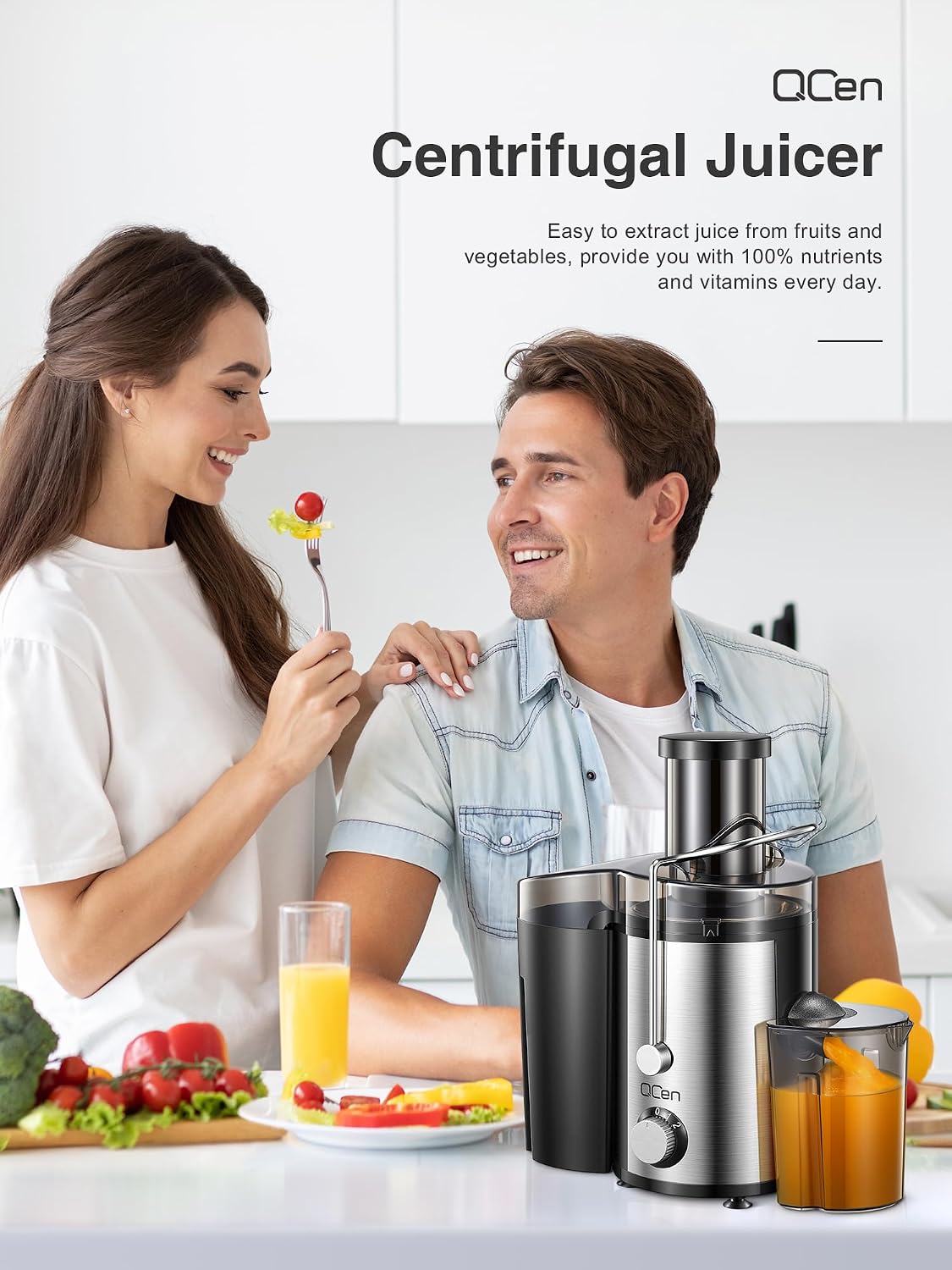 Thumbnail 6 de Qcen 800W Centrifugal Juicer