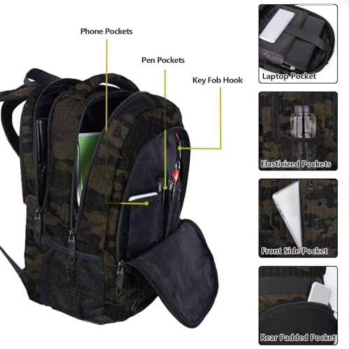 Thumbnail 2 de MATEIN 15.6 Inch Travel Laptop Backpack: Lightweight, Comfy, and Practical for Work and Travel