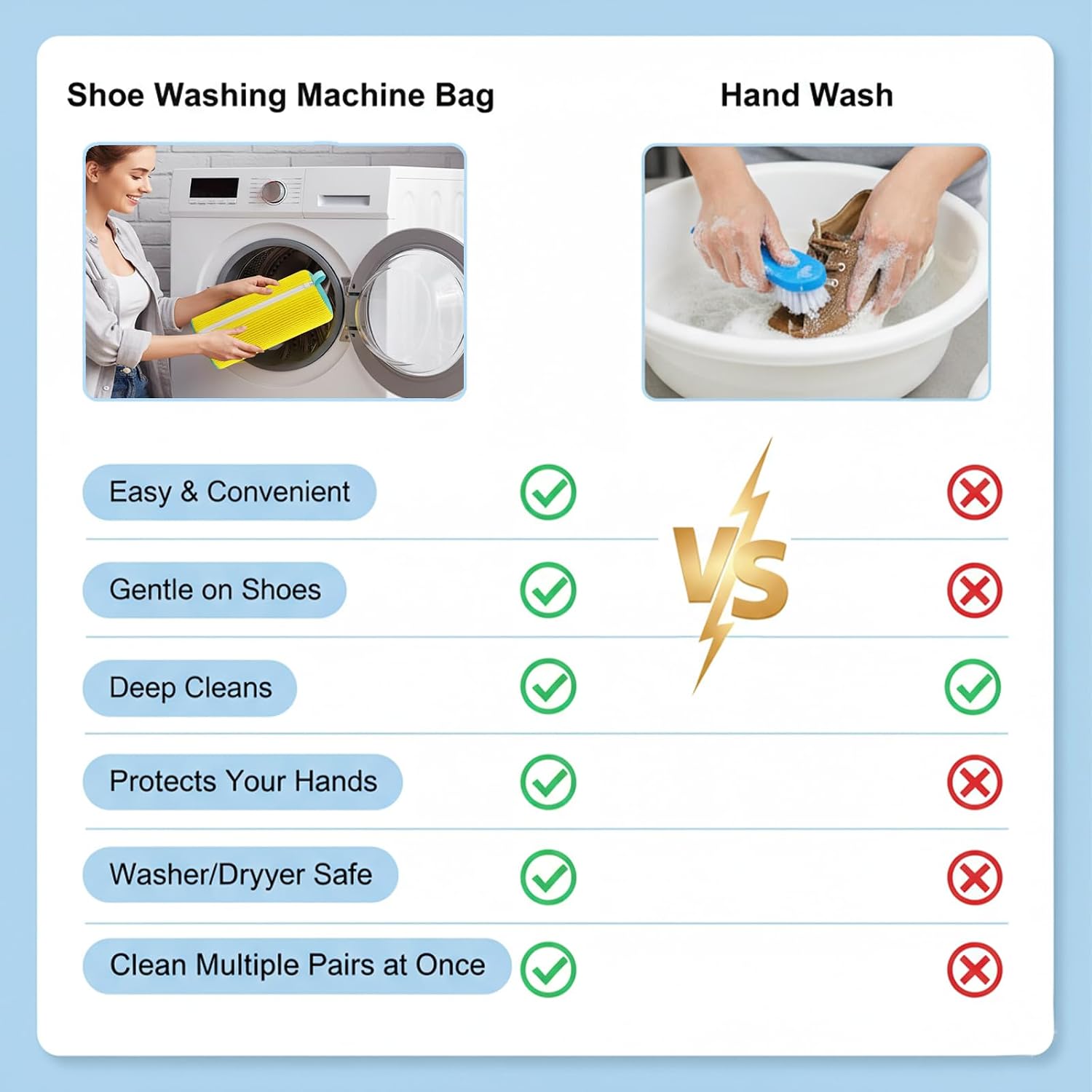 Thumbnail 4 de Shoe Washing Bags, 2-piece set