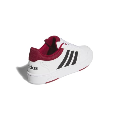 Thumbnail 4 de adidas Men's Hoops Classic Shoes – FTWR White/Team Victory Red/Core Black (4.5 UK)