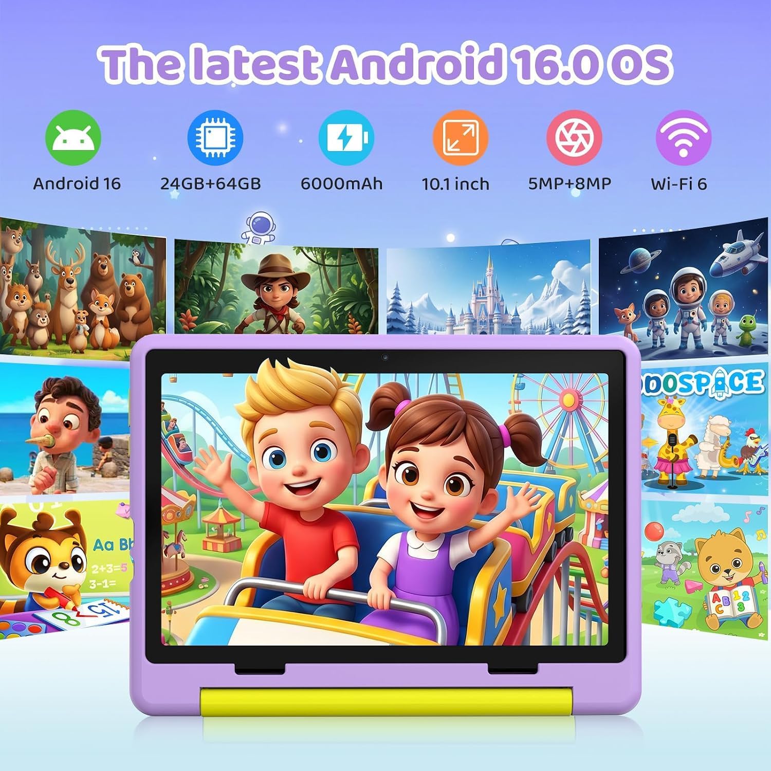 Detalle de URAO Kids Tablet 10-inch