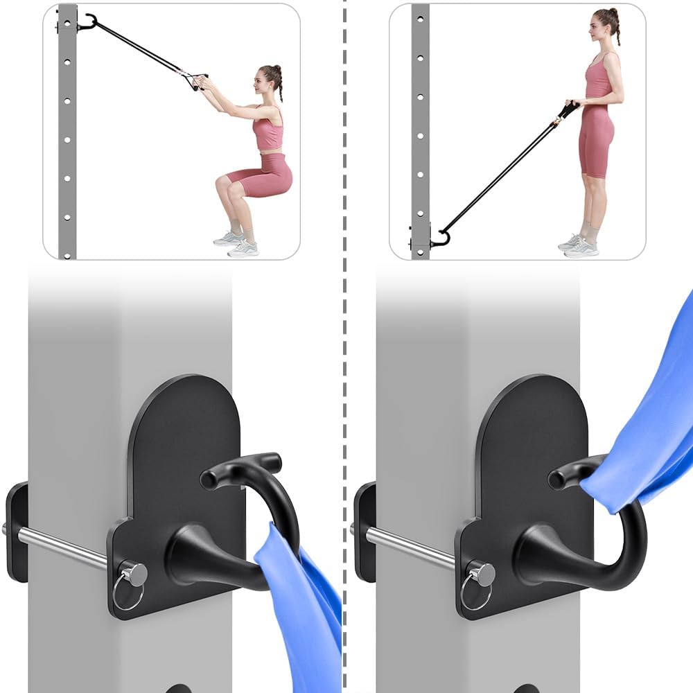 Detalle de Kipika GMDH-07-2 Resistance Band Anchors for 3" x 3" Power Racks