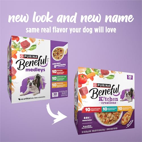 Thumbnail 1 de Purina Beneful Kitchen Creations Wet Dog Food Variety Pack (30 x 3 oz Cans)