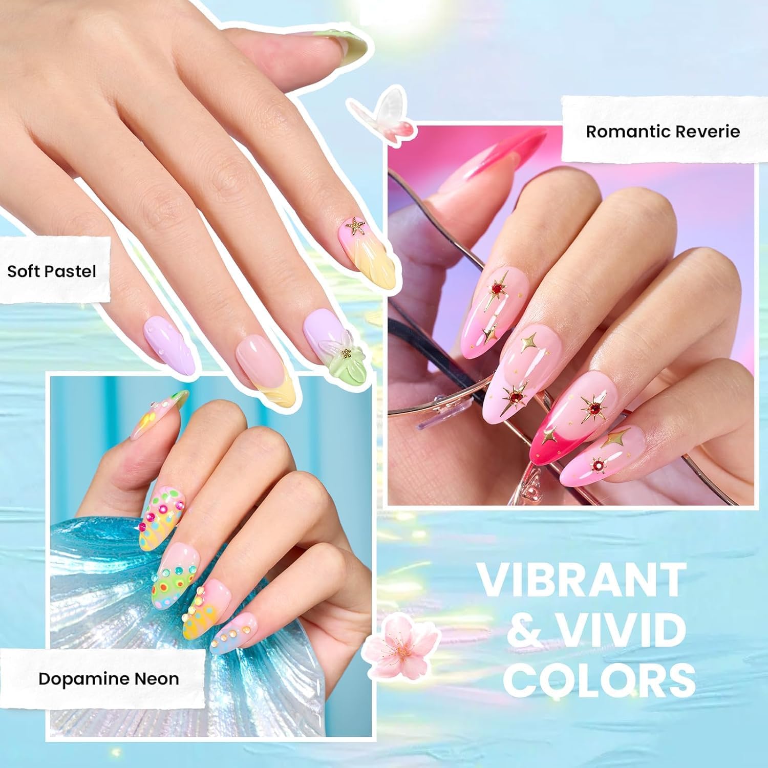 Thumbnail 4 de Beetles 110 PCS Gel Nail Polish Set 💅