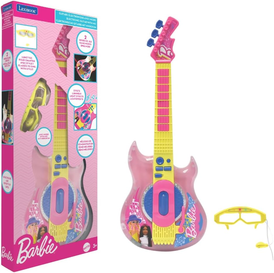 Lexibook Barbie Electronic Guitar K260BB