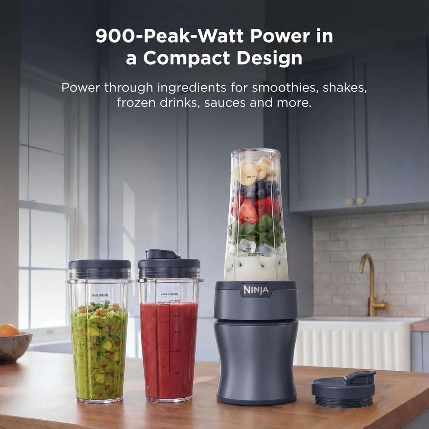 Detalle 2 de Ninja Personal Blender, 20-oz Cups