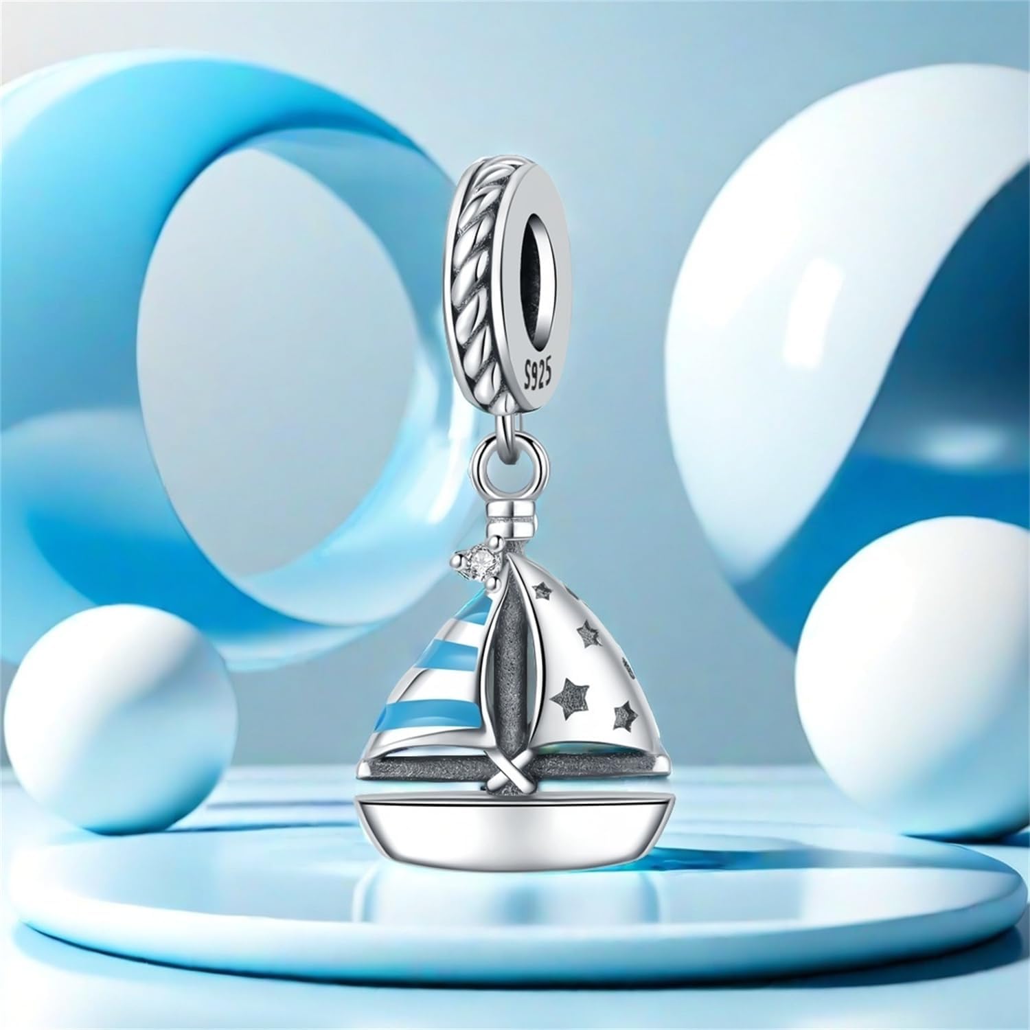 Thumbnail 6 de PANPOKI Charms Anhänger aus 925er Sterlingsilber – Bead Charm für Damen, kompatibel mit europäischen Armbändern und Halsketten
