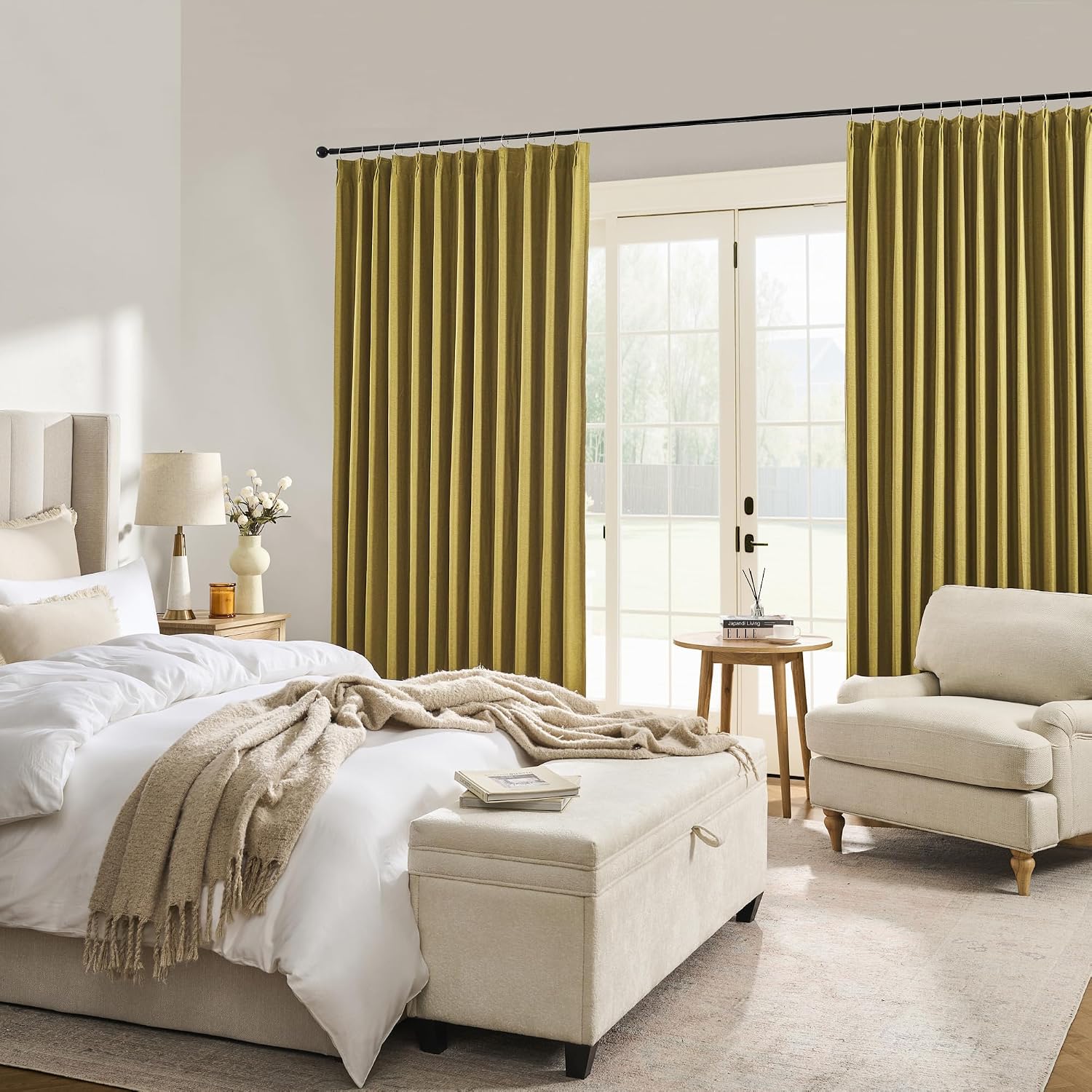 Detalle 2 de DUALIFE Blackout Curtains 105 Inches