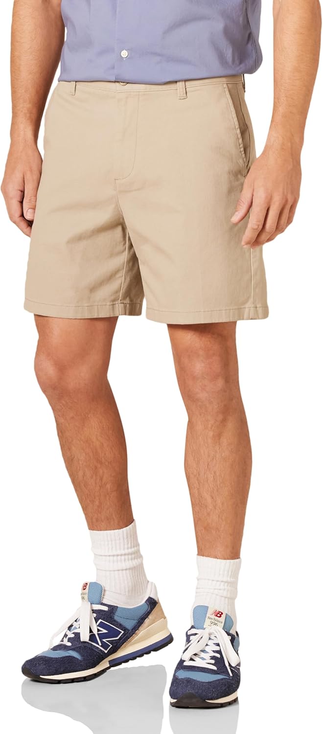 Thumbnail 4 de Amazon Essentials Men’s Slim-Fit 7" Stretch Chino Shorts (18cm) – Khaki