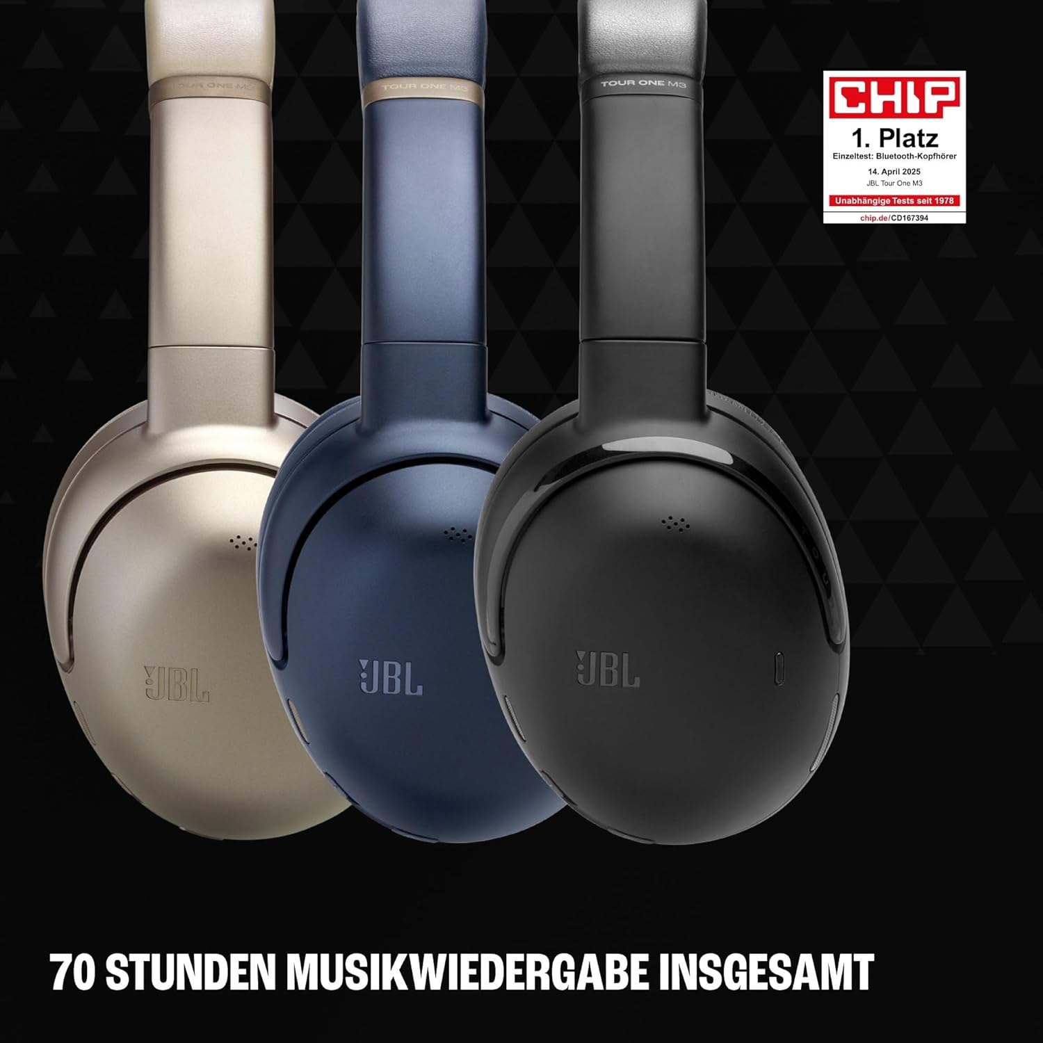 Detalle 2 de JBL Tour One M3 Over‑Ear Kopfhörer, 70 Std. Akkulaufzeit