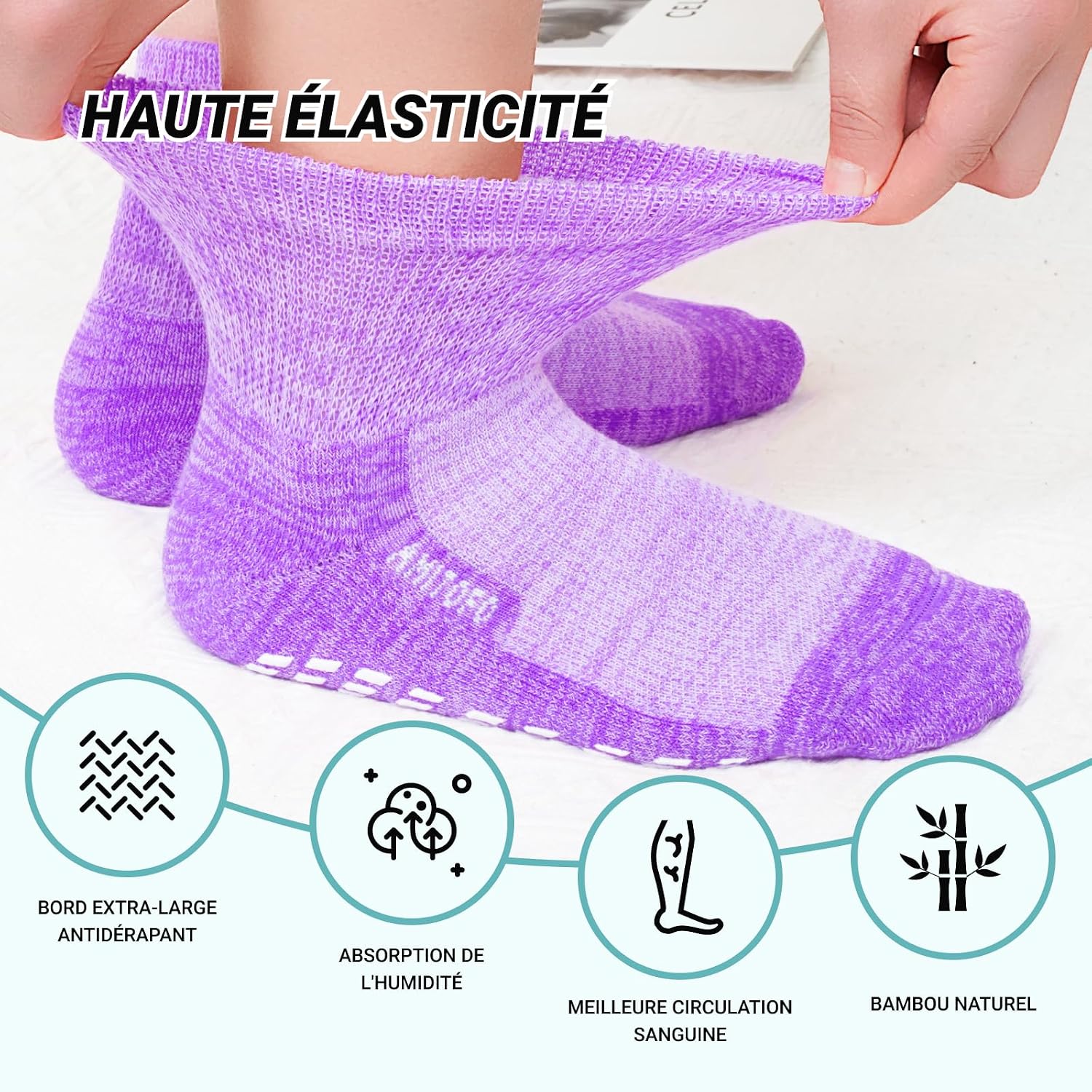 Thumbnail 3 de Chaussettes LOFIR antidérapantes pour femmes