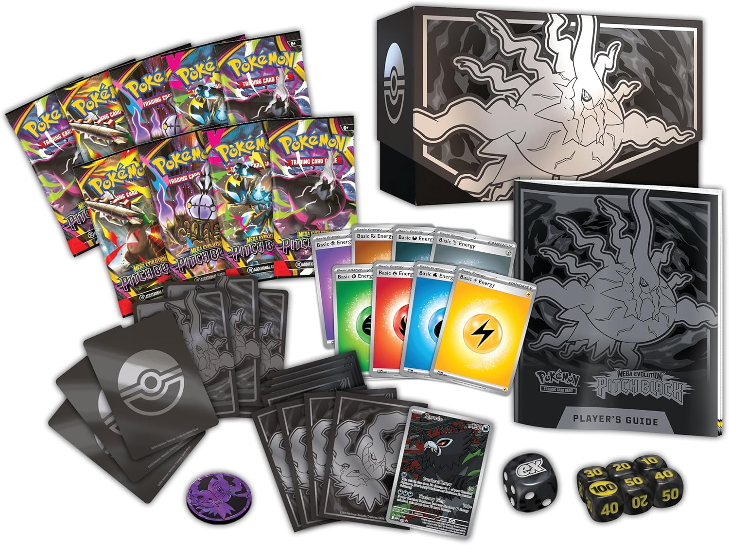 Thumbnail 2 de Pokémon TCG: Mega Evolution—Pitch Black Elite Trainer Box
