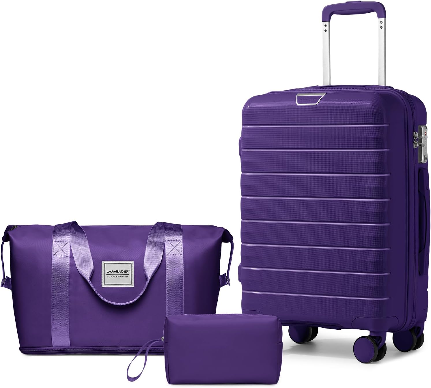 Thumbnail 6 de LARVENDER Luggage Sets 3 Piece Carry On